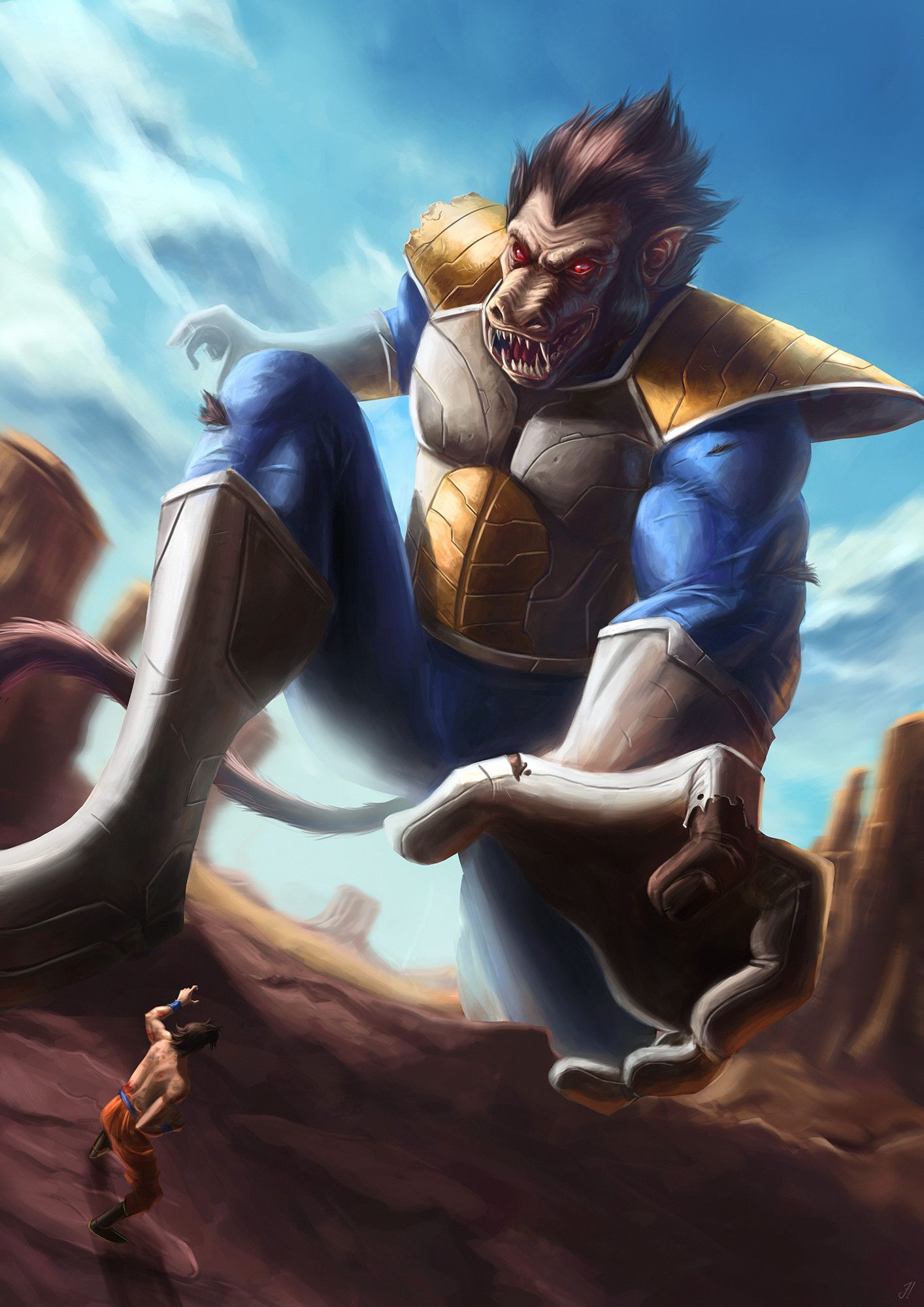 Oozaru Wallpapers Wallpaper Cave