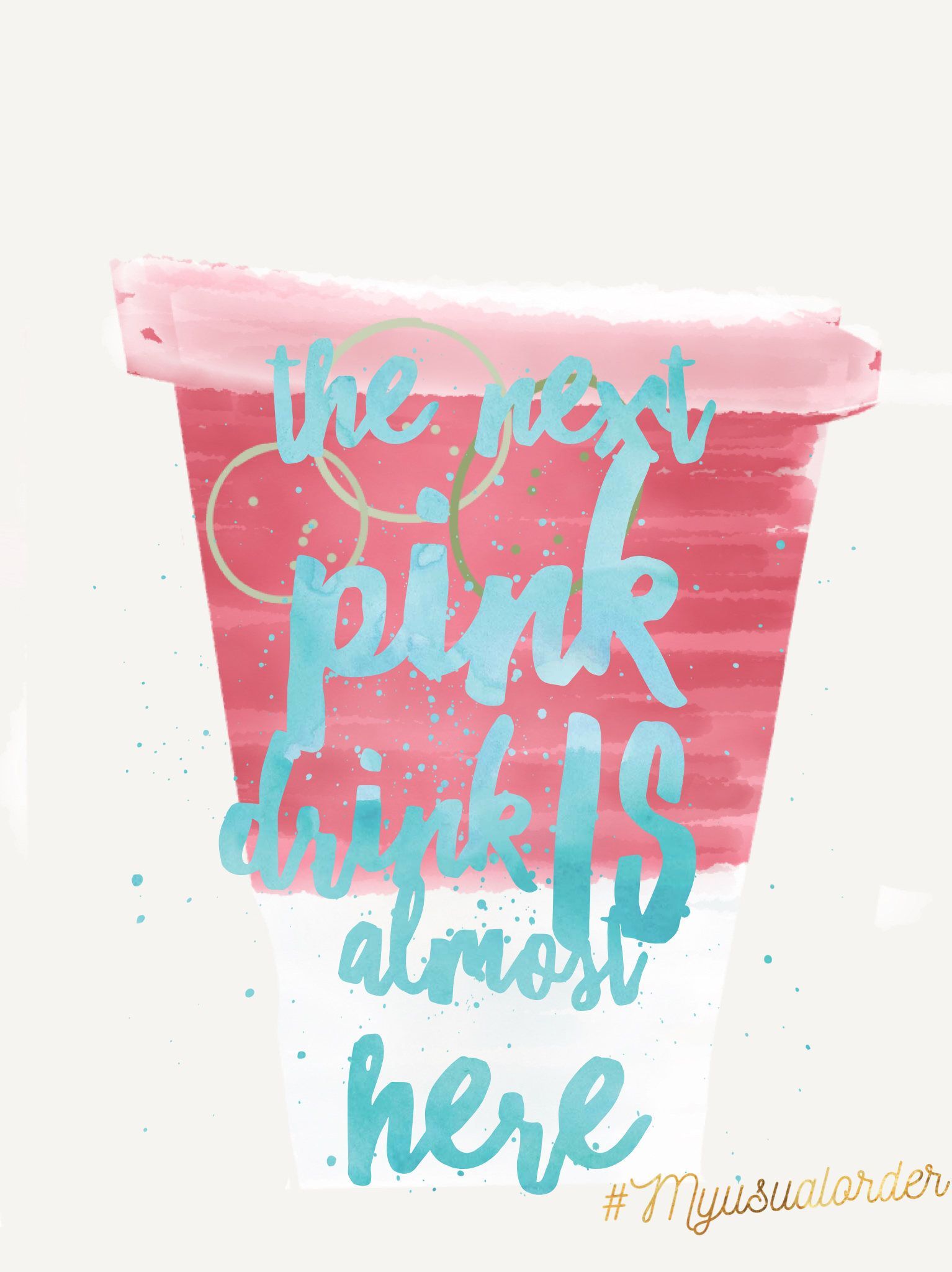 Starbucks Pink Drink Wallpapers Wallpaper Cave
