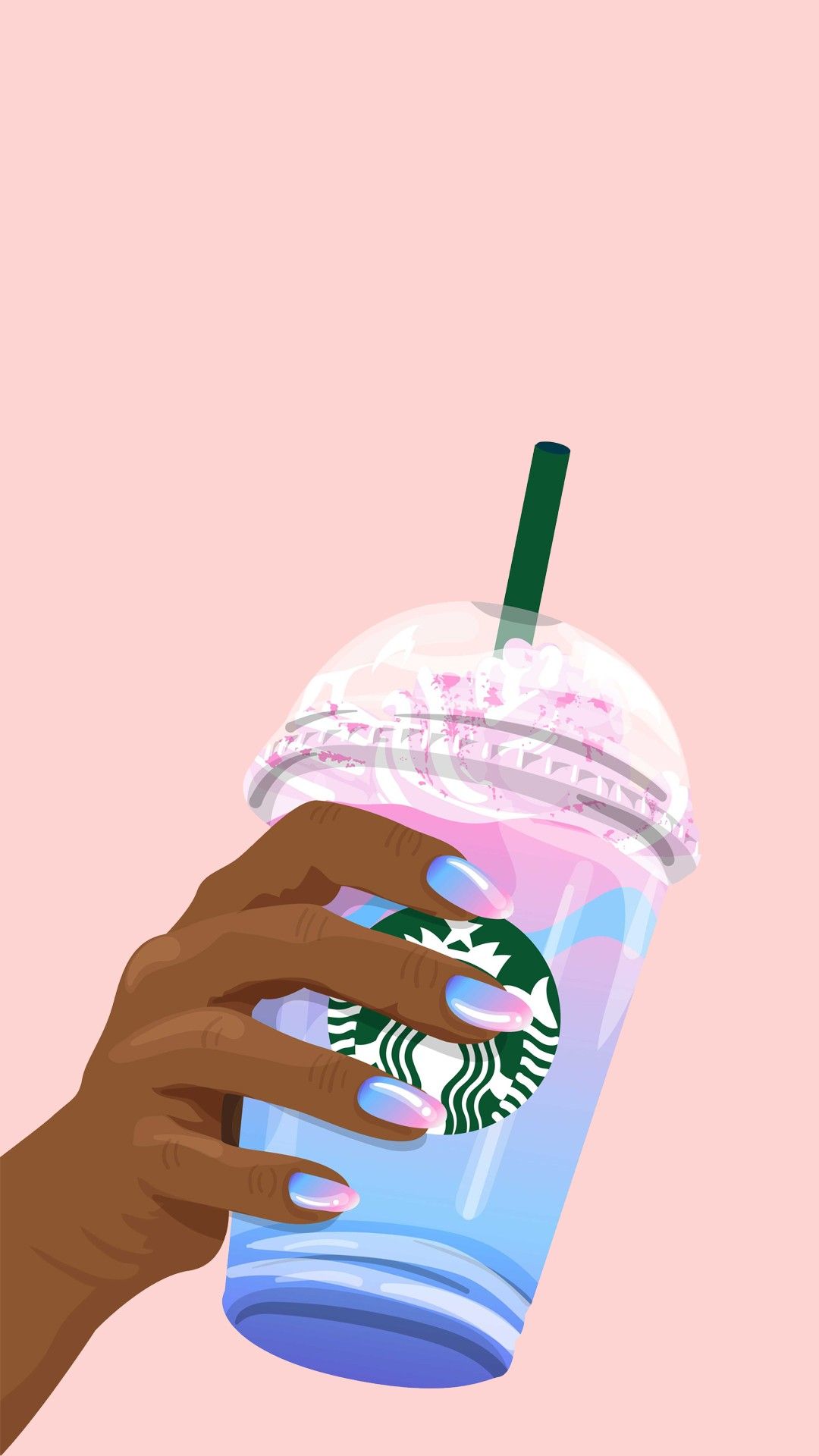 Starbucks Pink Drink Wallpapers Wallpaper Cave