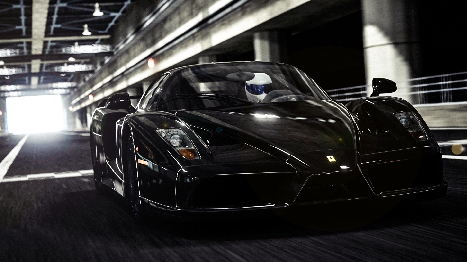 Ferrari Black Wallpapers Wallpaper Cave
