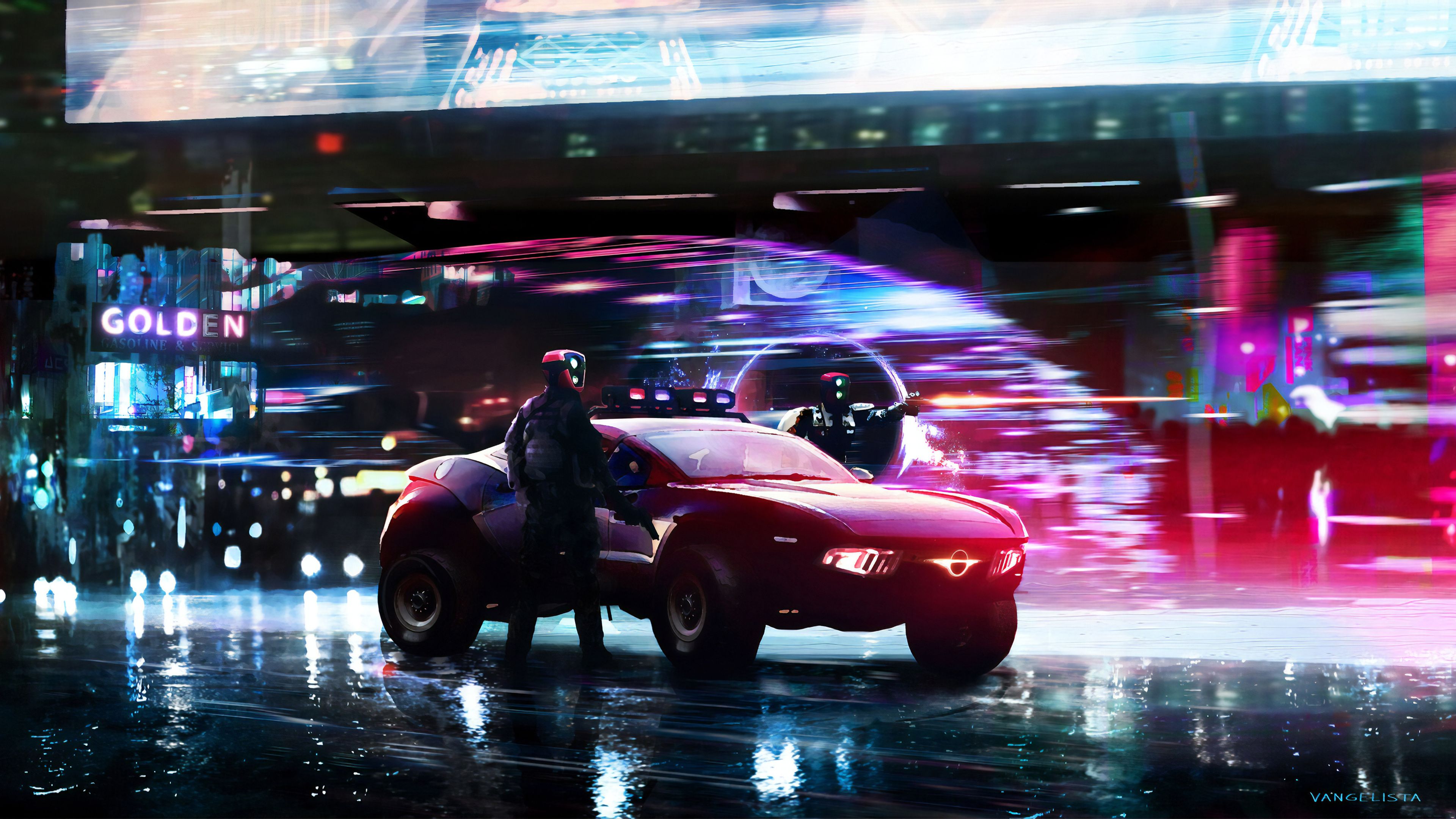 Cyberpunk Car Wallpapers Wallpaper Cave