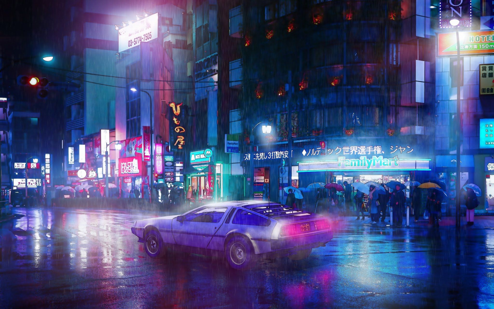 Cyberpunk Car Wallpapers Wallpaper Cave