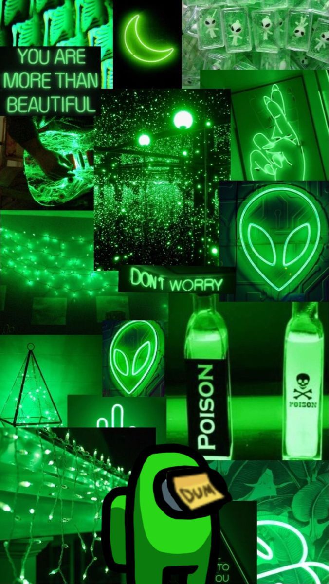 Lime Among Us Wallpapers Wallpaper Cave