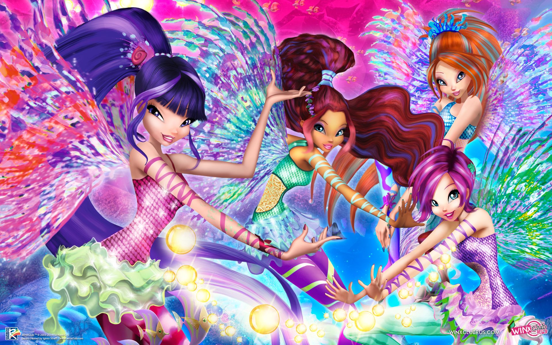 Winx Club Sirenix Wallpapers Wallpaper Cave