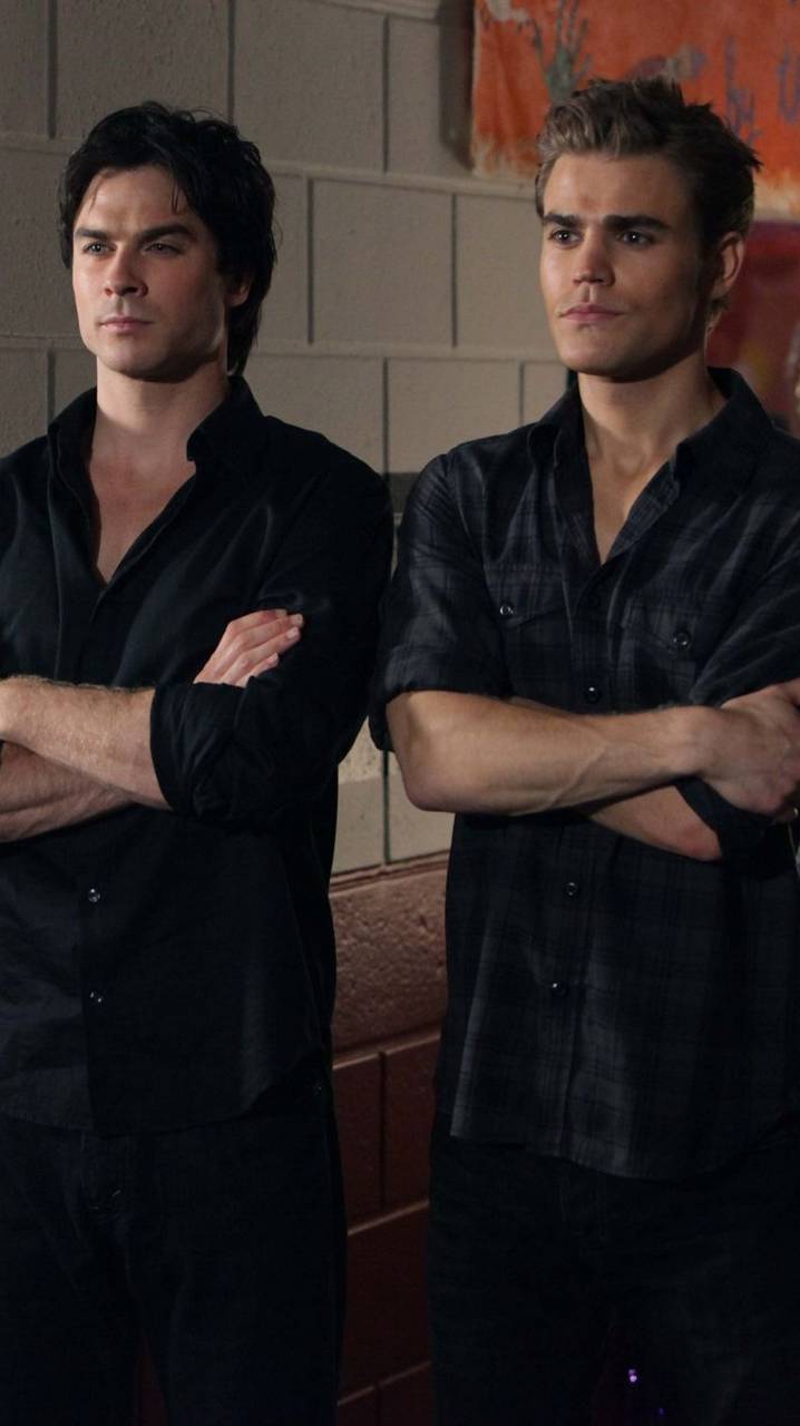 Stefan And Damon Wallpapers Wallpaper Cave