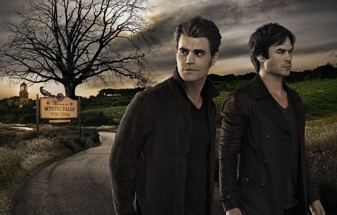 Damon Salvatore And Stefan Salvatore