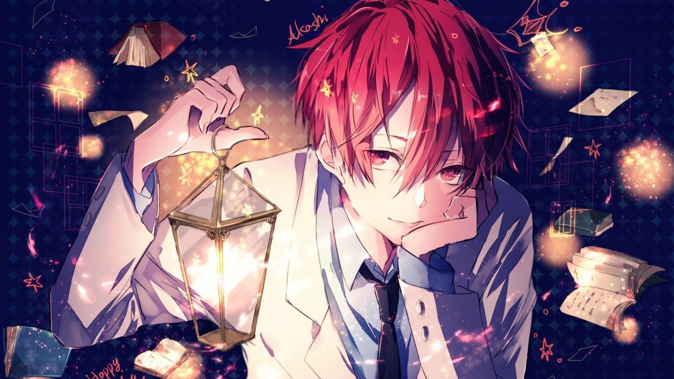 Pink Anime Boy Desktop Wallpapers Wallpaper Cave