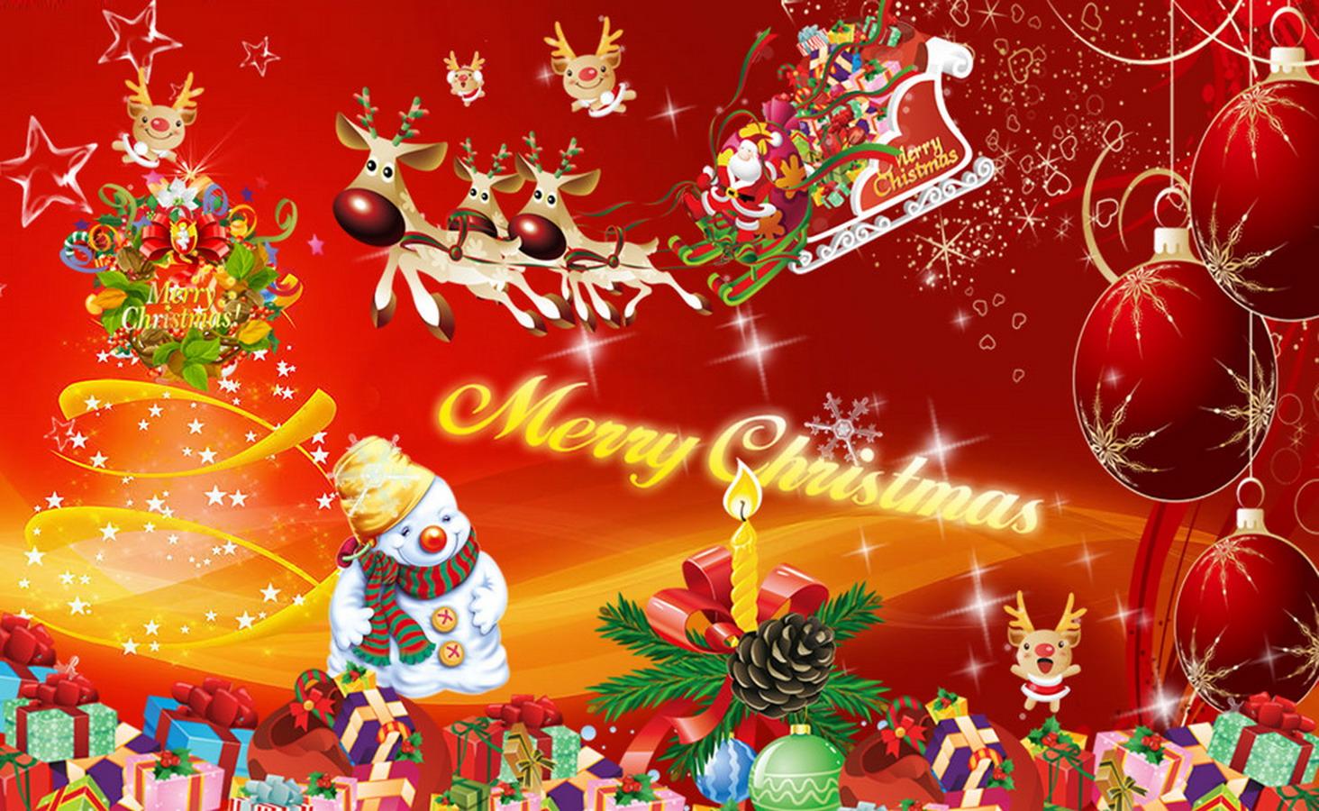 Merry Christmas High Definition Wallpapers Wallpaper Cave