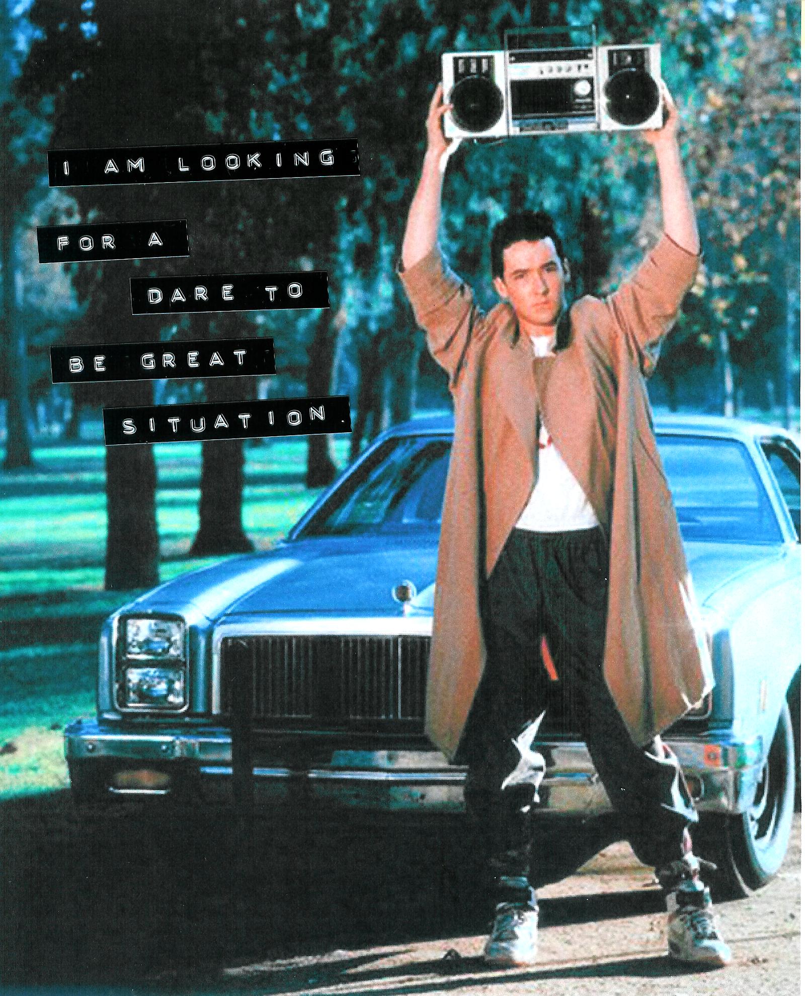 John Cusack Say Anything Wallpaper