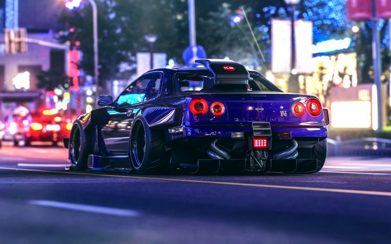 R34 Gtr Live Wallpaper Desktop Screensaver 4k Uhd 60fps Produk HNI