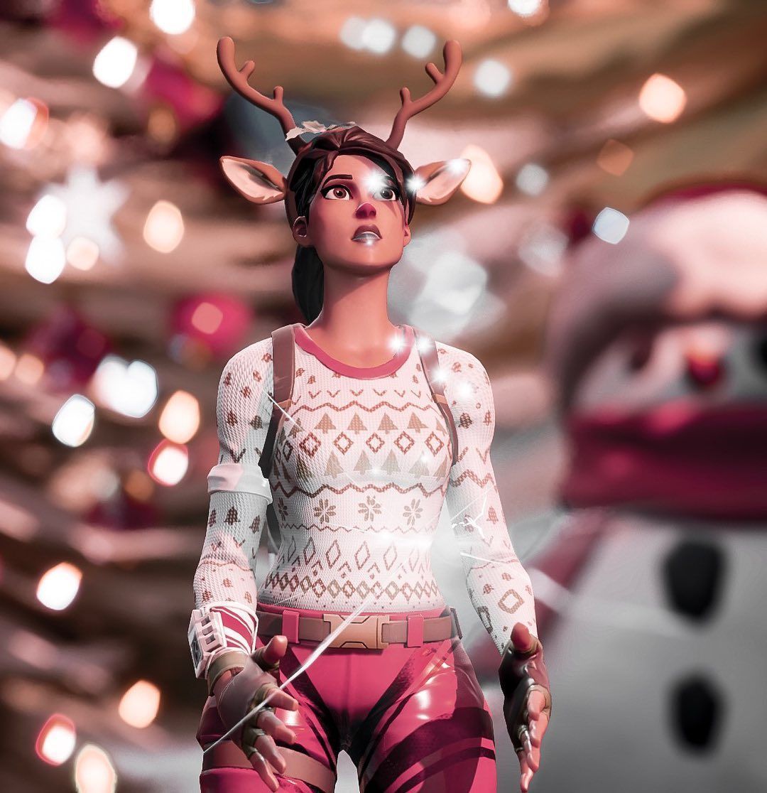 Aesthetic Fortnite Girl Wallpapers Wallpaper Cave