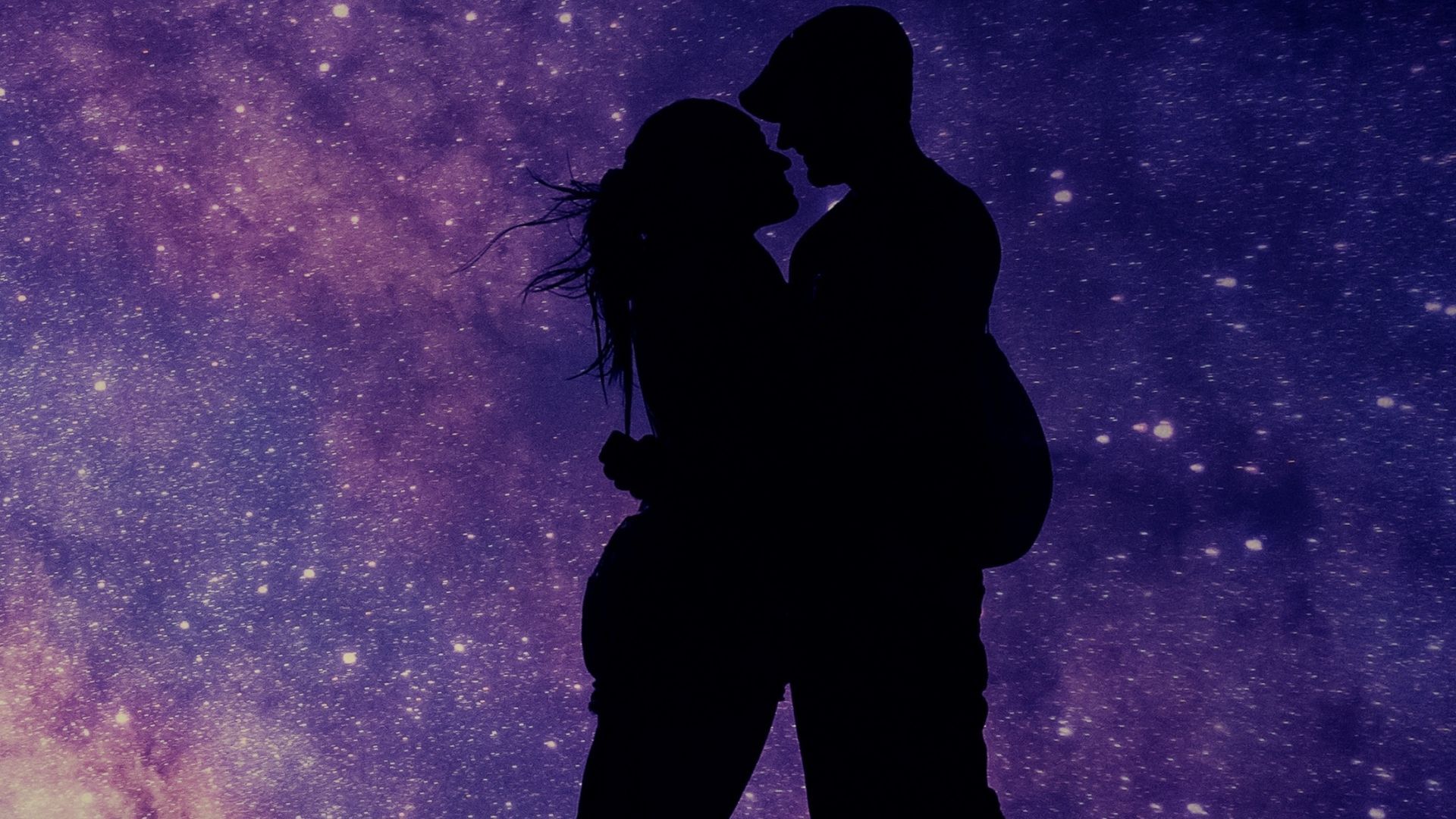 Romantic Galaxy Desktop Wallpapers Wallpaper Cave