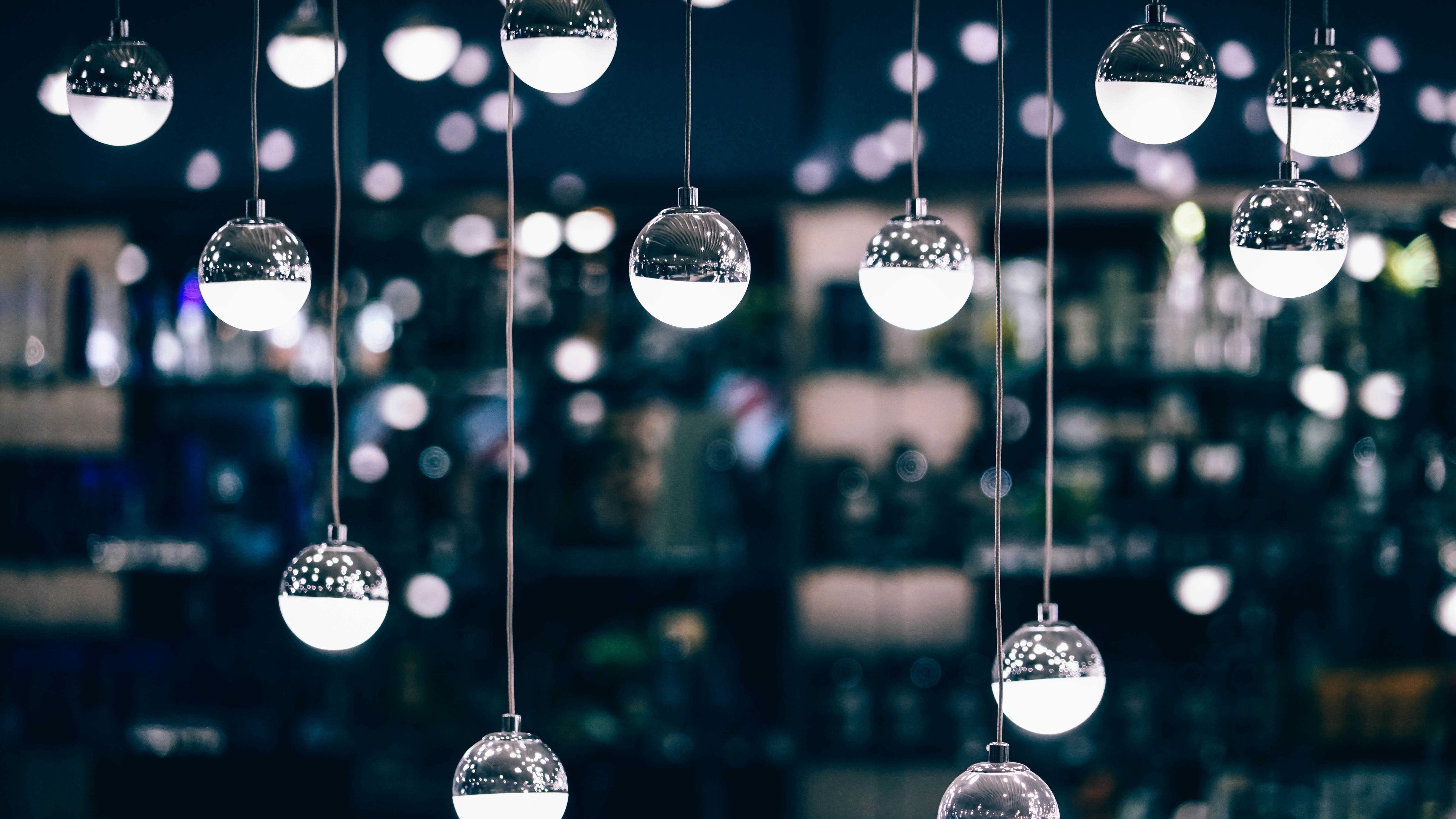 Blue Christmas Light Wallpapers Wallpaper Cave