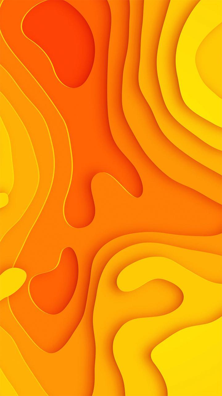 Android Orange Wallpapers Wallpaper Cave