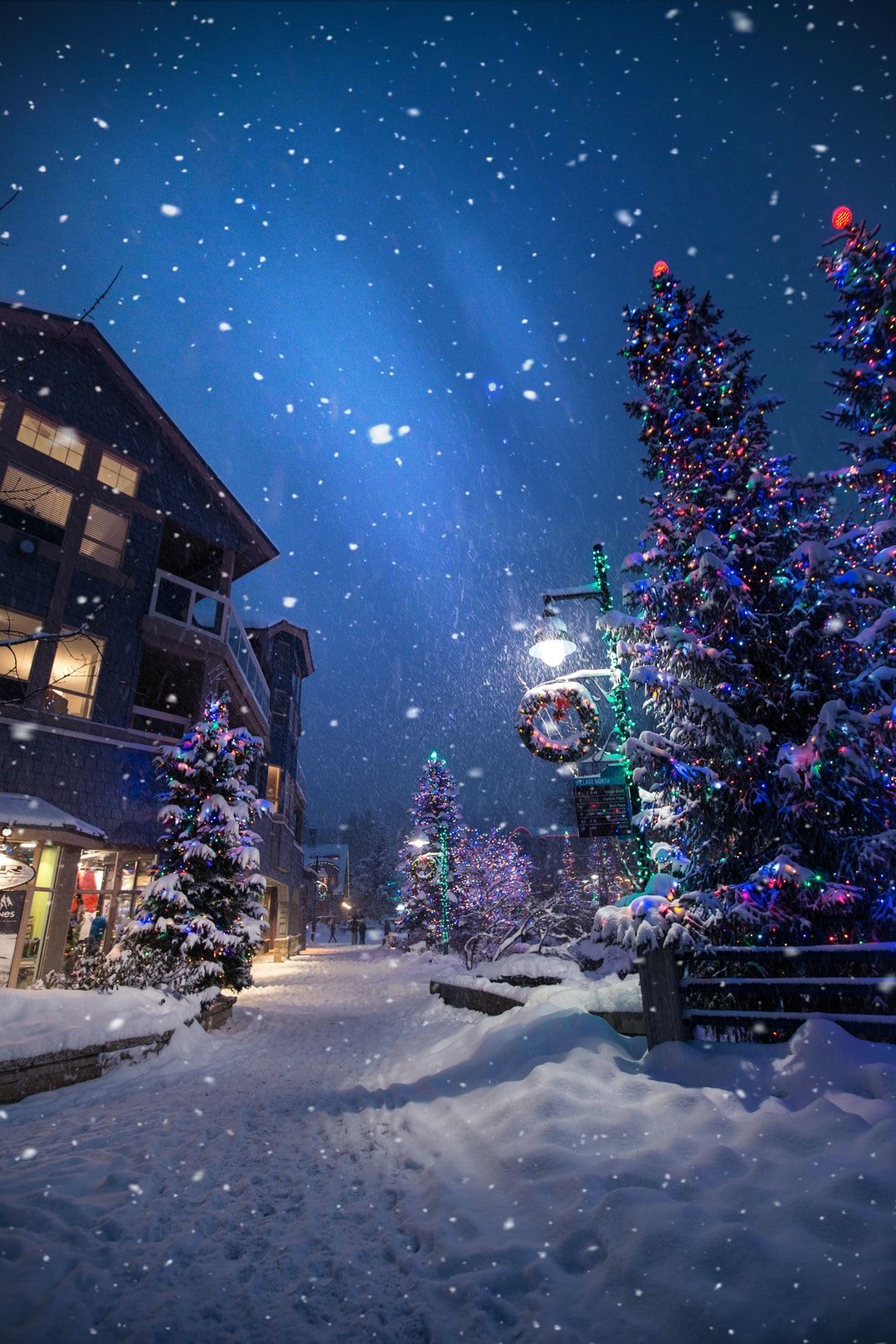 Blue And Green Christmas Wallpapers Wallpaper Cave