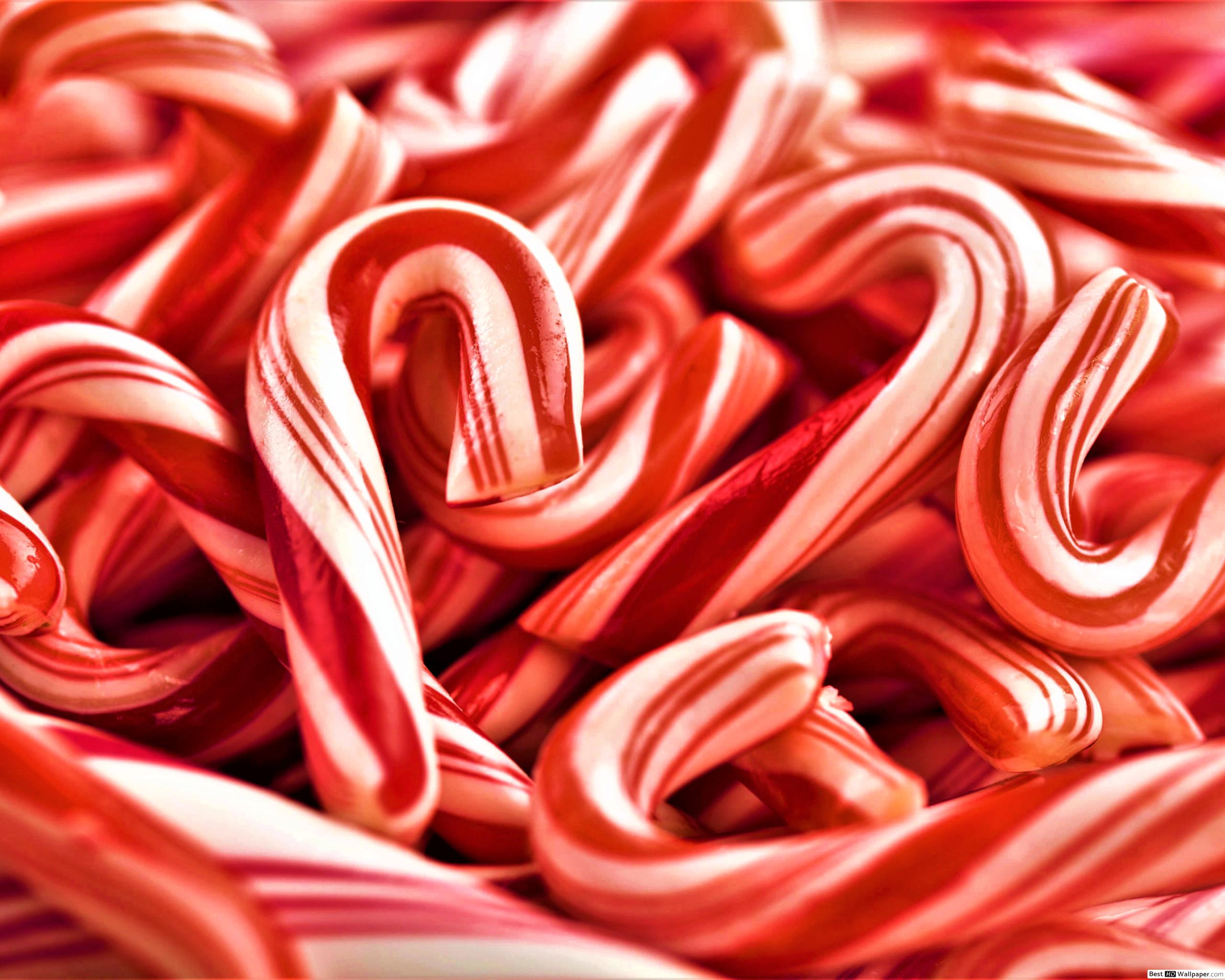Candy Cane Xmas Wallpapers Wallpaper Cave