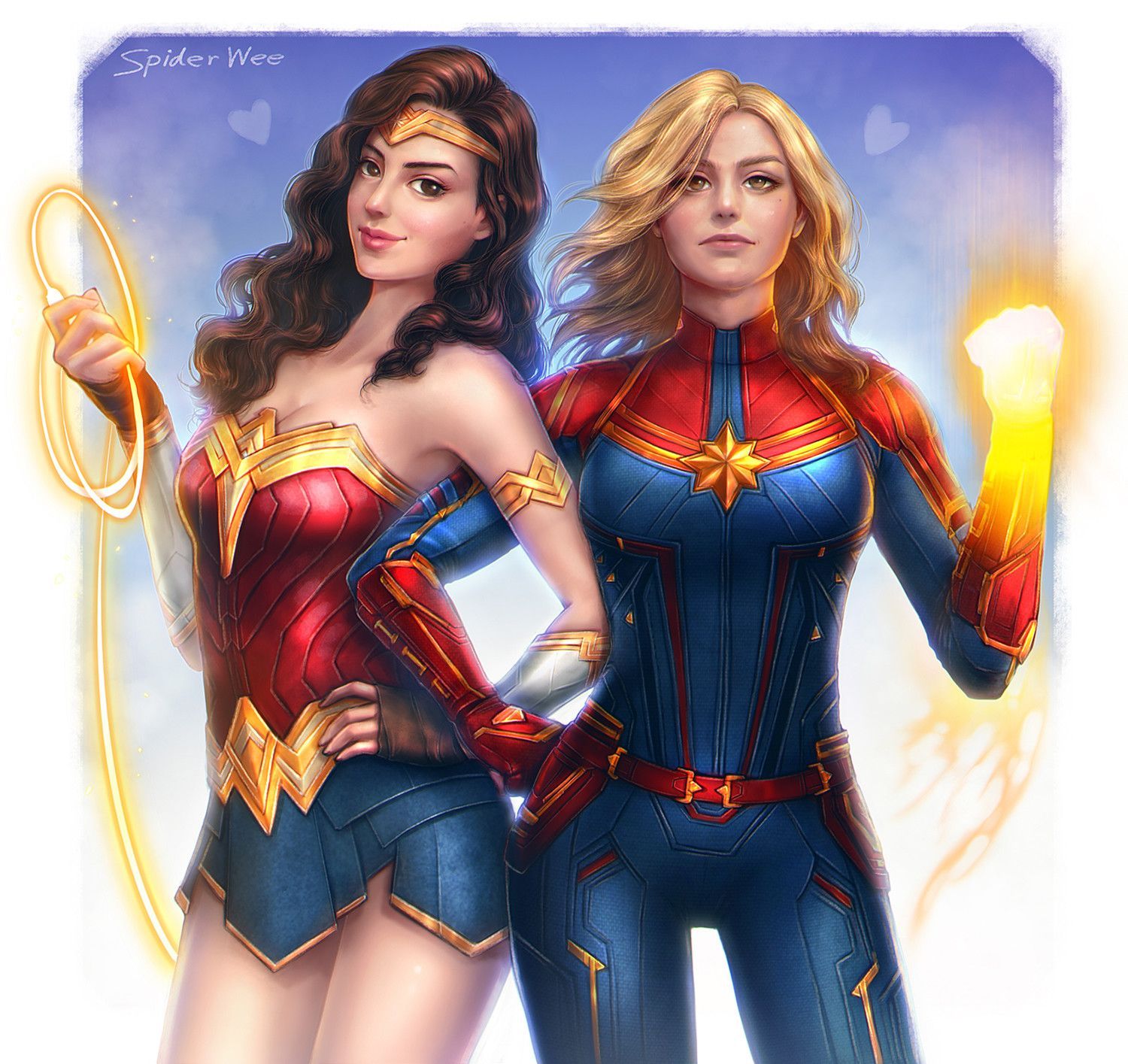 Marvel Superwomen Wallpapers Wallpaper Cave