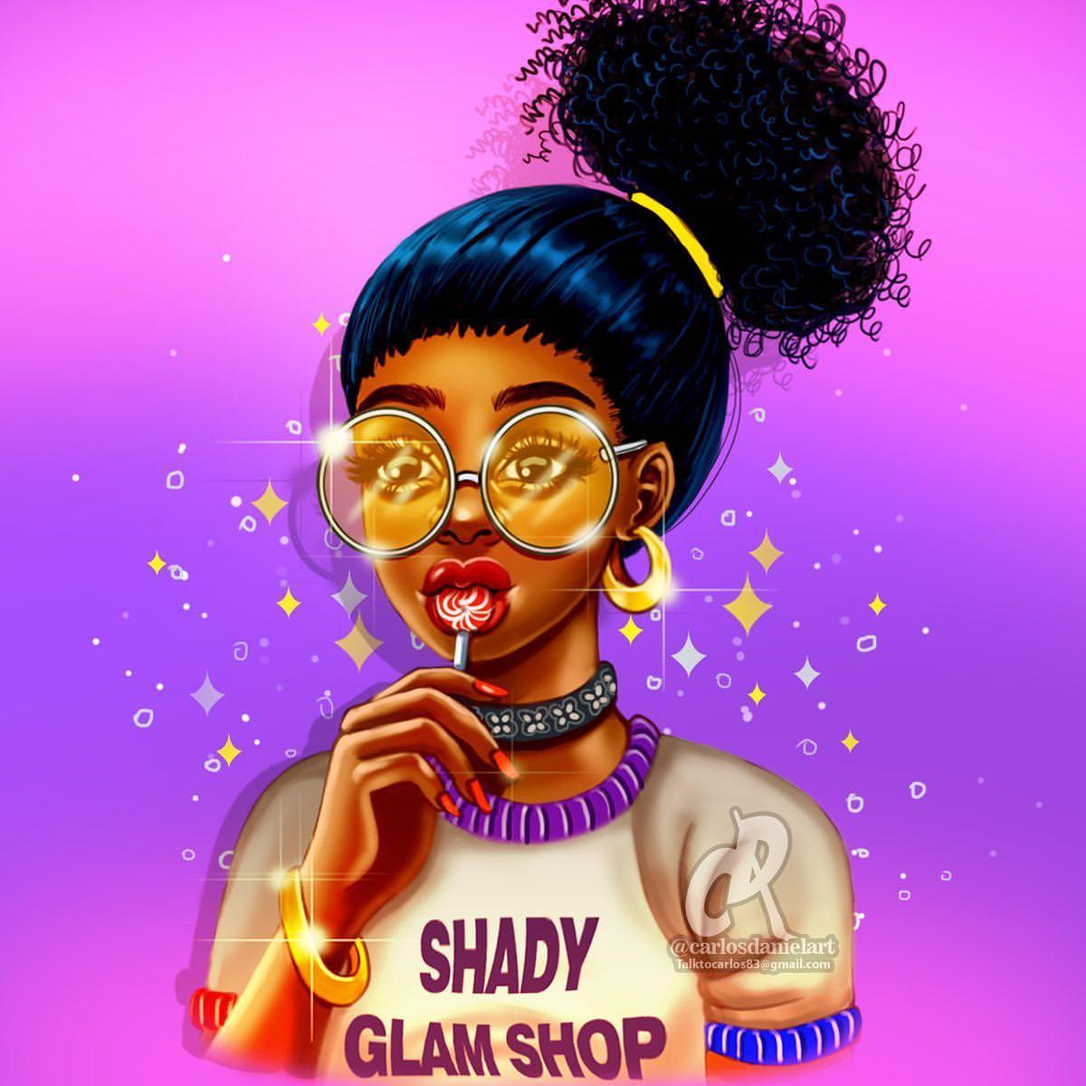 African Girl Anime Wallpapers Wallpaper Cave