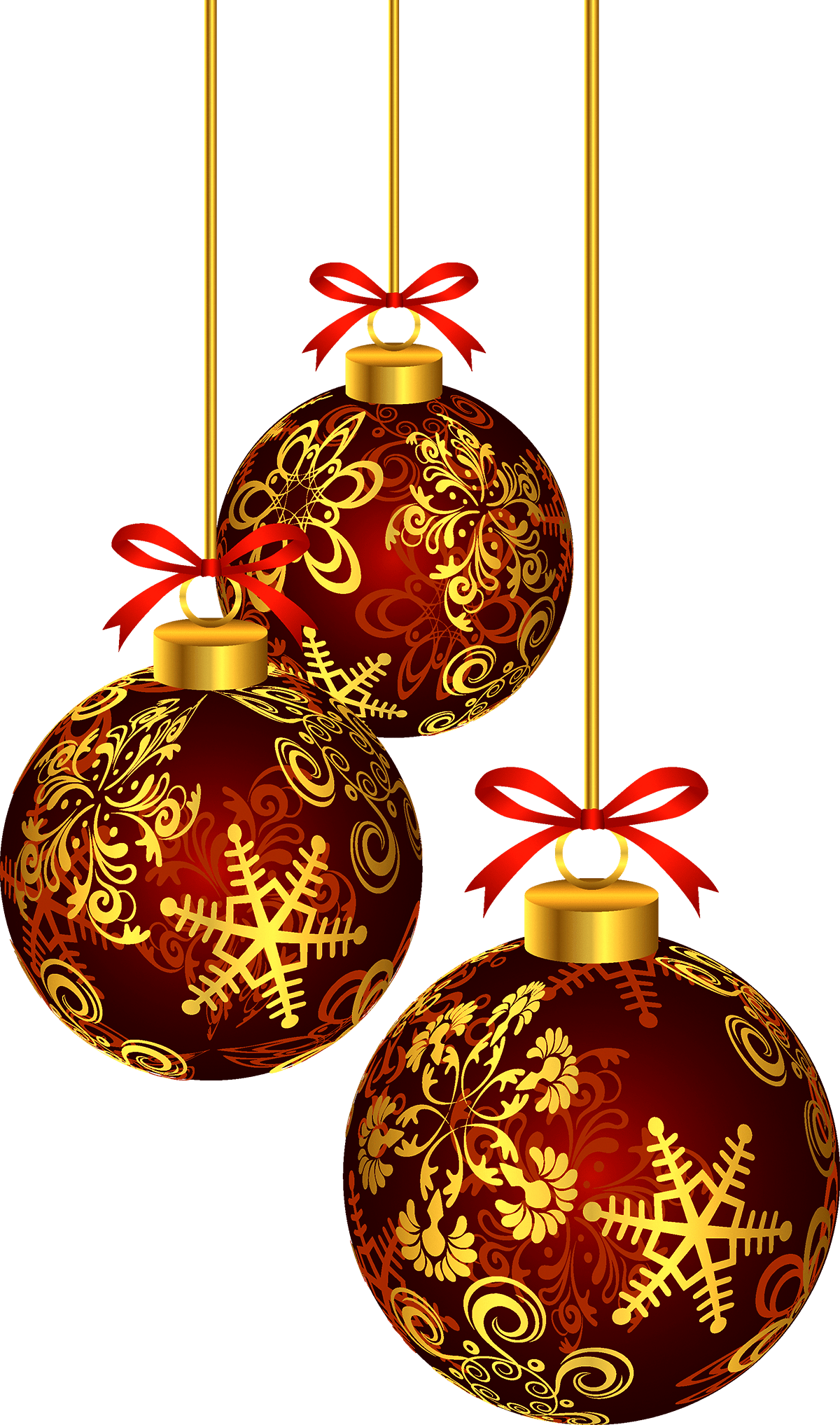 Christmas Golden Balls Wallpapers Wallpaper Cave