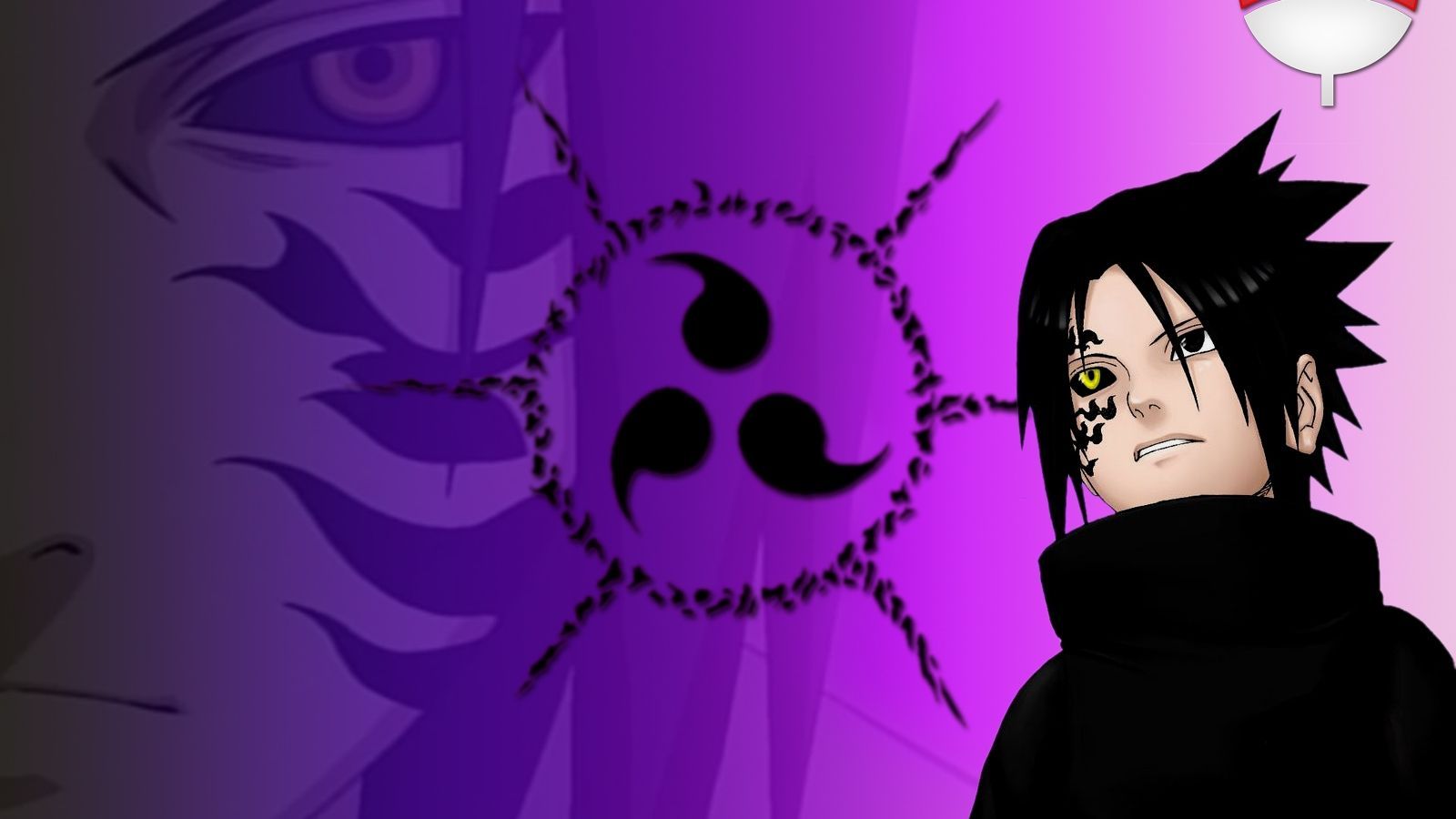 Purple And Black Naruto Wallpapers Wallpaper Cave