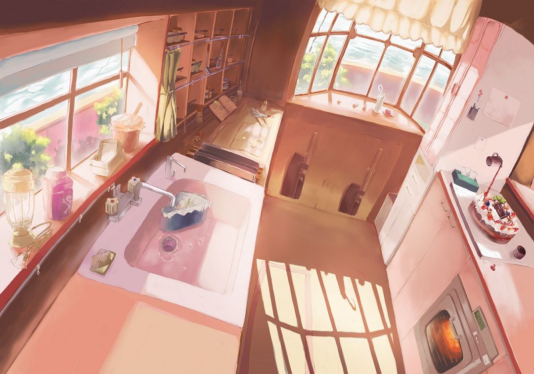 Kitchen Anime Wallpapers Wallpaper Cave