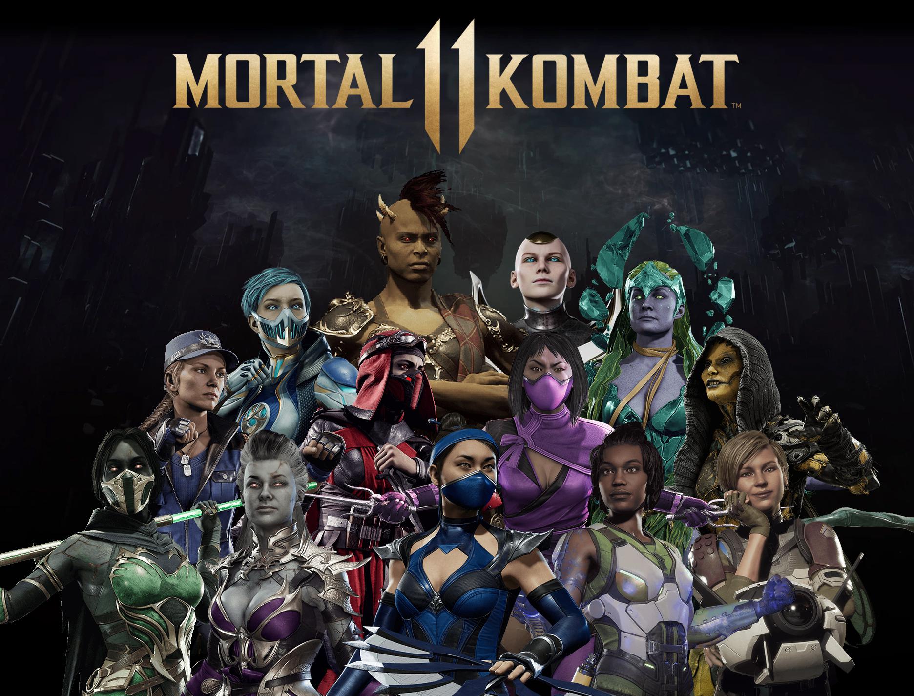 Mortal Kombat Girls Wallpapers Wallpaper Cave
