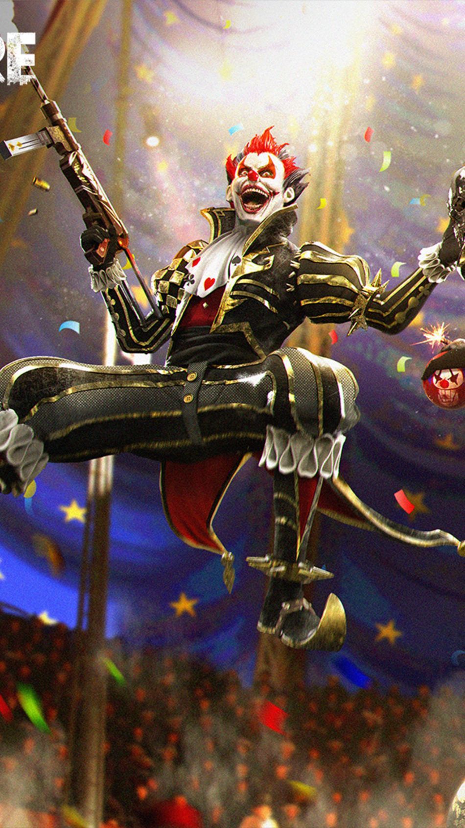 Free Fire Clown Wallpapers Wallpaper Cave