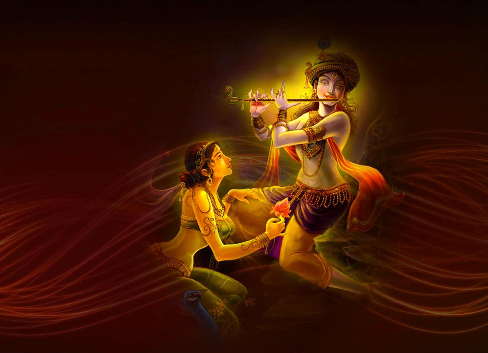 Krishna Aesthetic Wallpapers Wallpaper Cave