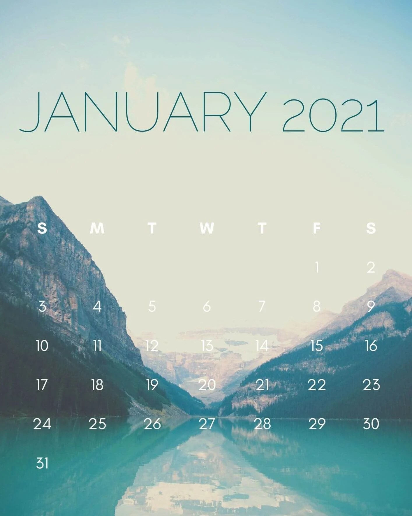 January Iphone Wallpaper