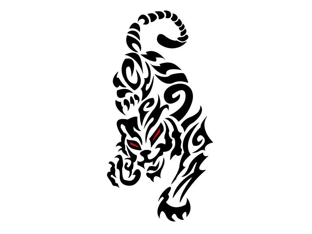 Tiger Tattoo Wallpapers Wallpaper Cave