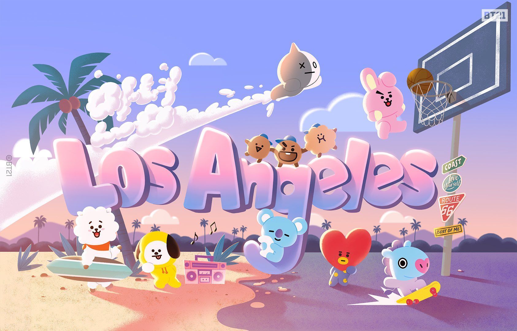 BT21 PC Wallpapers Wallpaper Cave