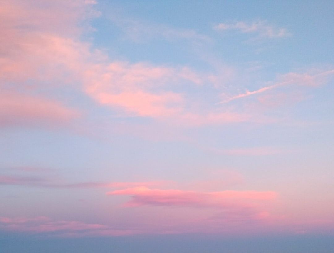 Aesthetic Anime Sky Pink Wallpapers Wallpaper Cave