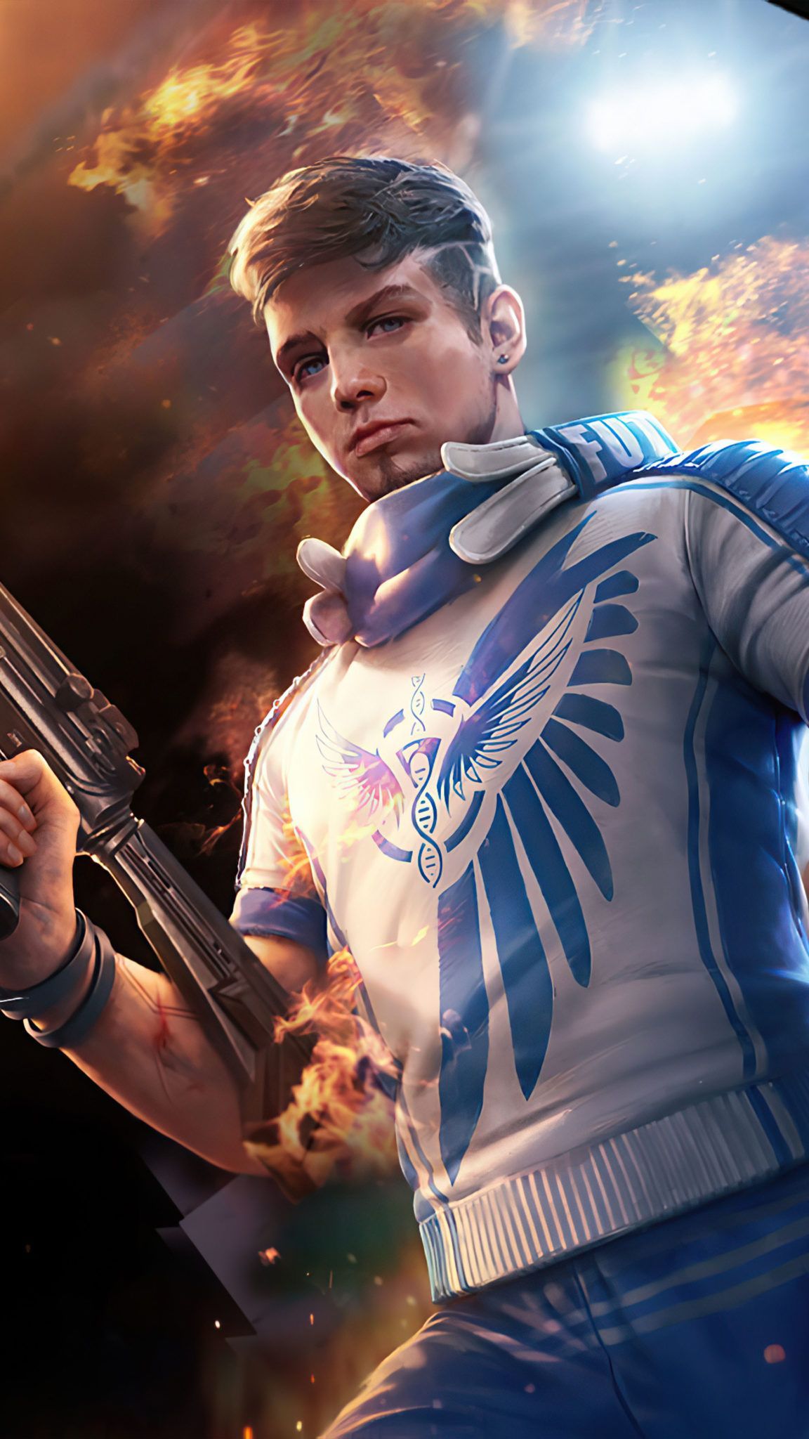 Free Fire Wolfrahh Wallpapers Wallpaper Cave