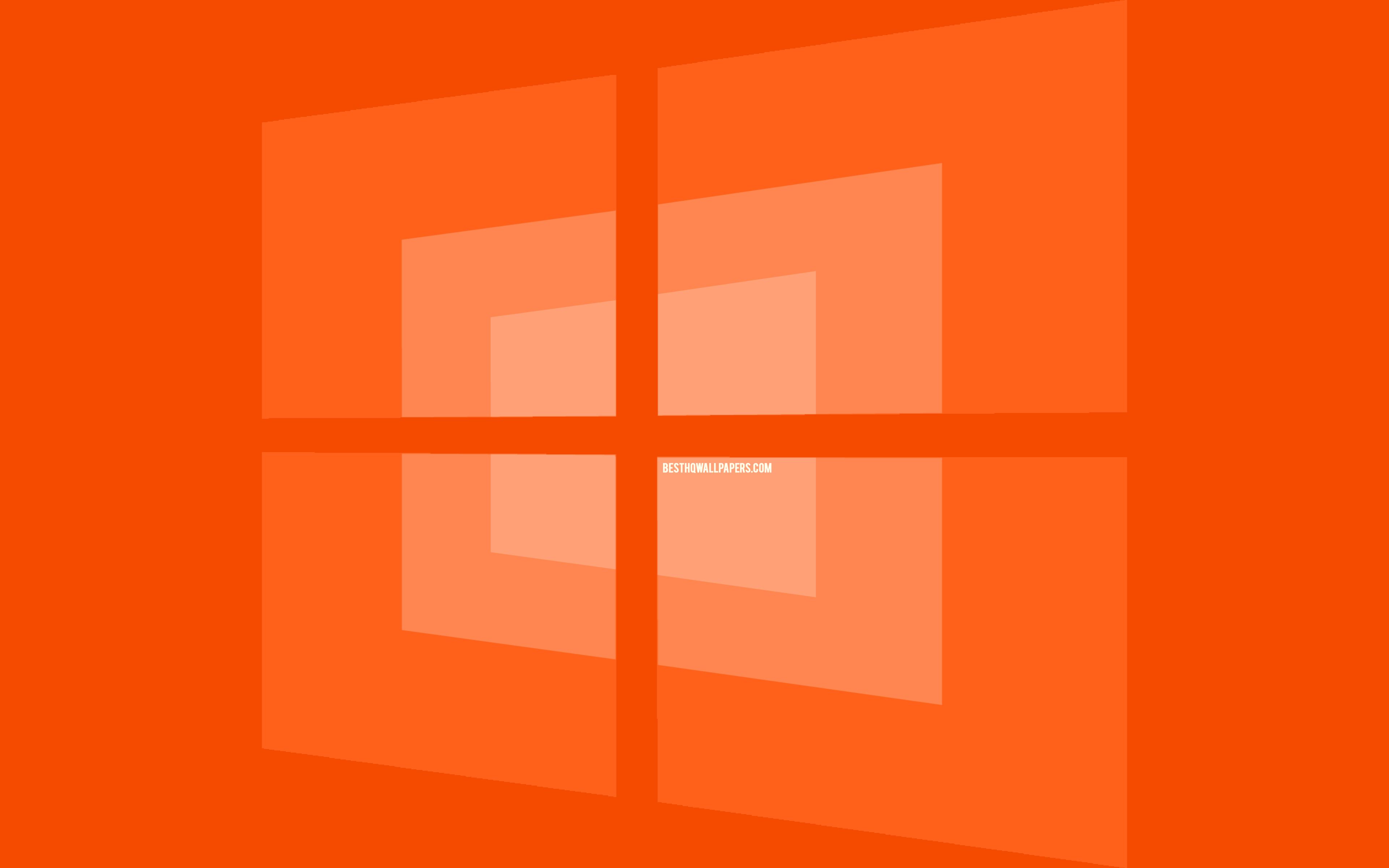 Orange Windows 10 Wallpapers Wallpaper Cave