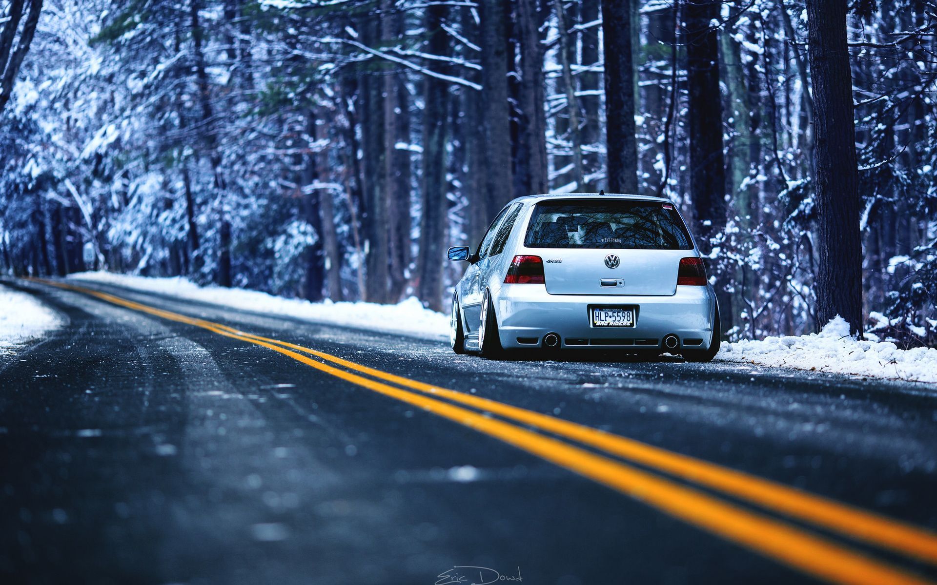 Volkswagen Winter Wallpapers Wallpaper Cave