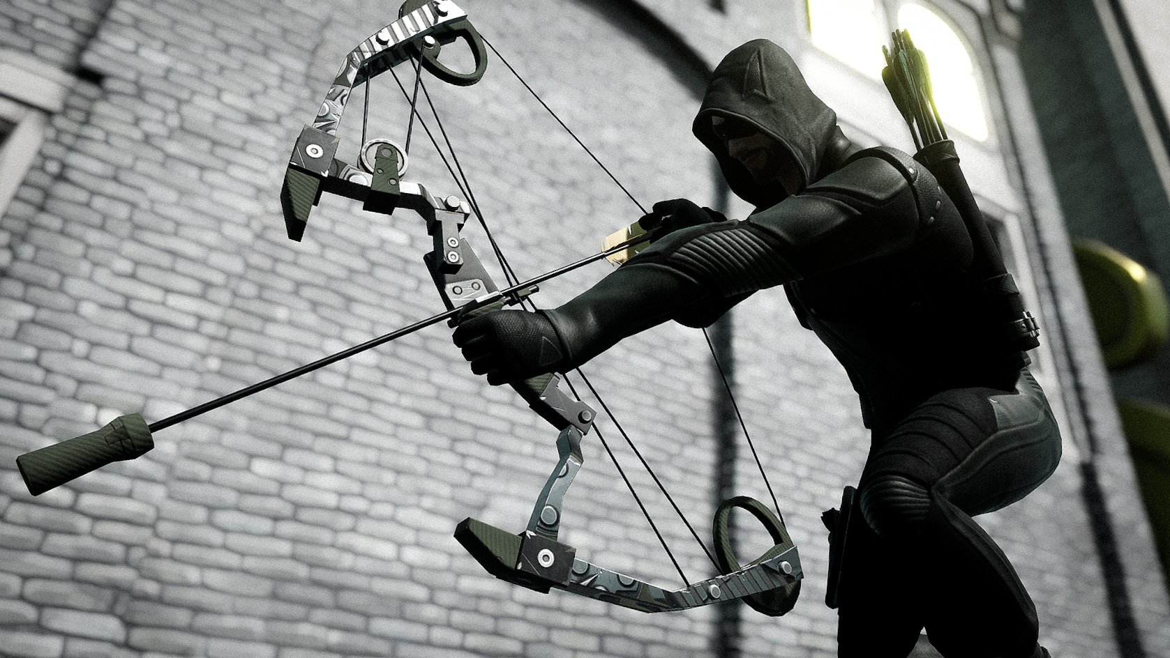 Green Arrow Fortnite Wallpapers Wallpaper Cave