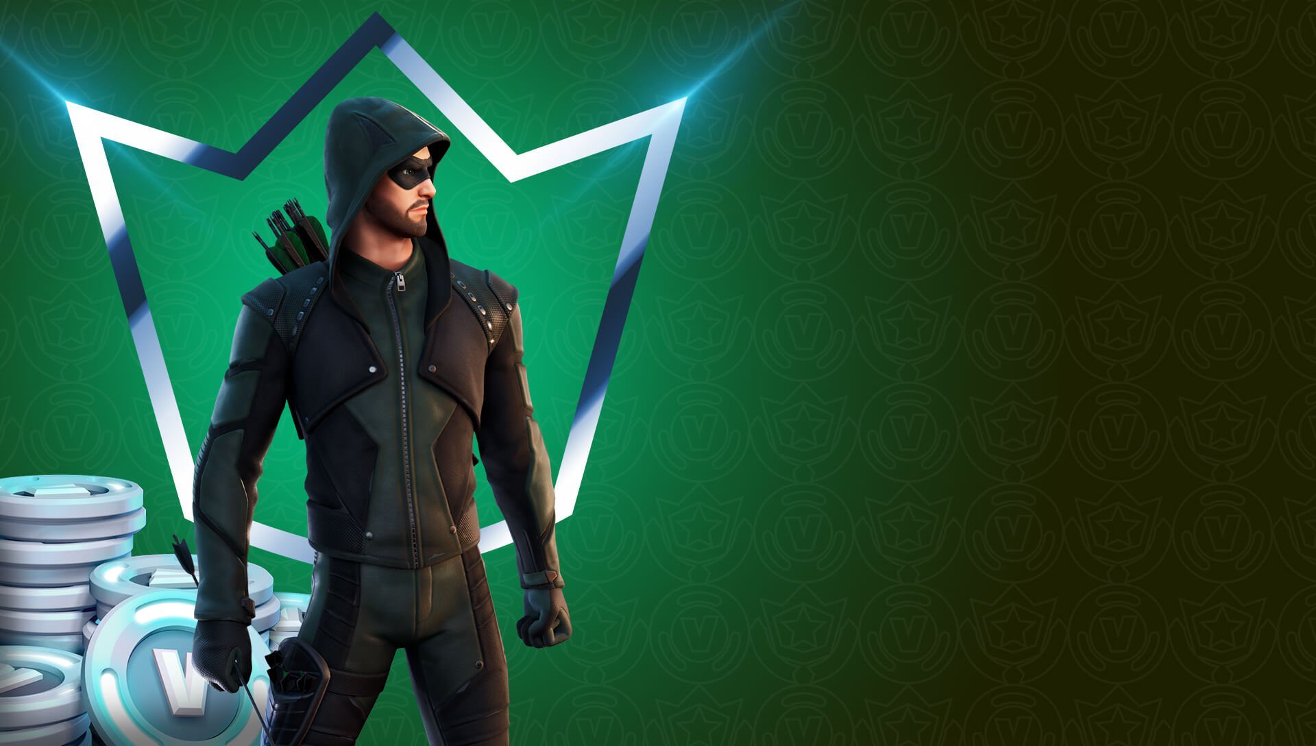 Green Arrow Fortnite Wallpapers Wallpaper Cave