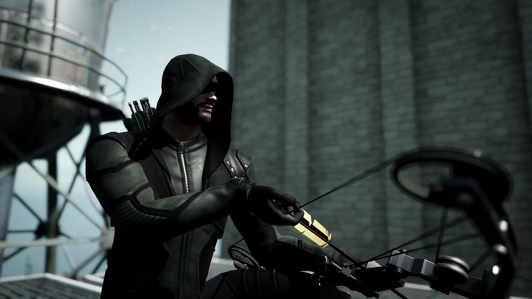 Green Arrow Fortnite Wallpapers Wallpaper Cave