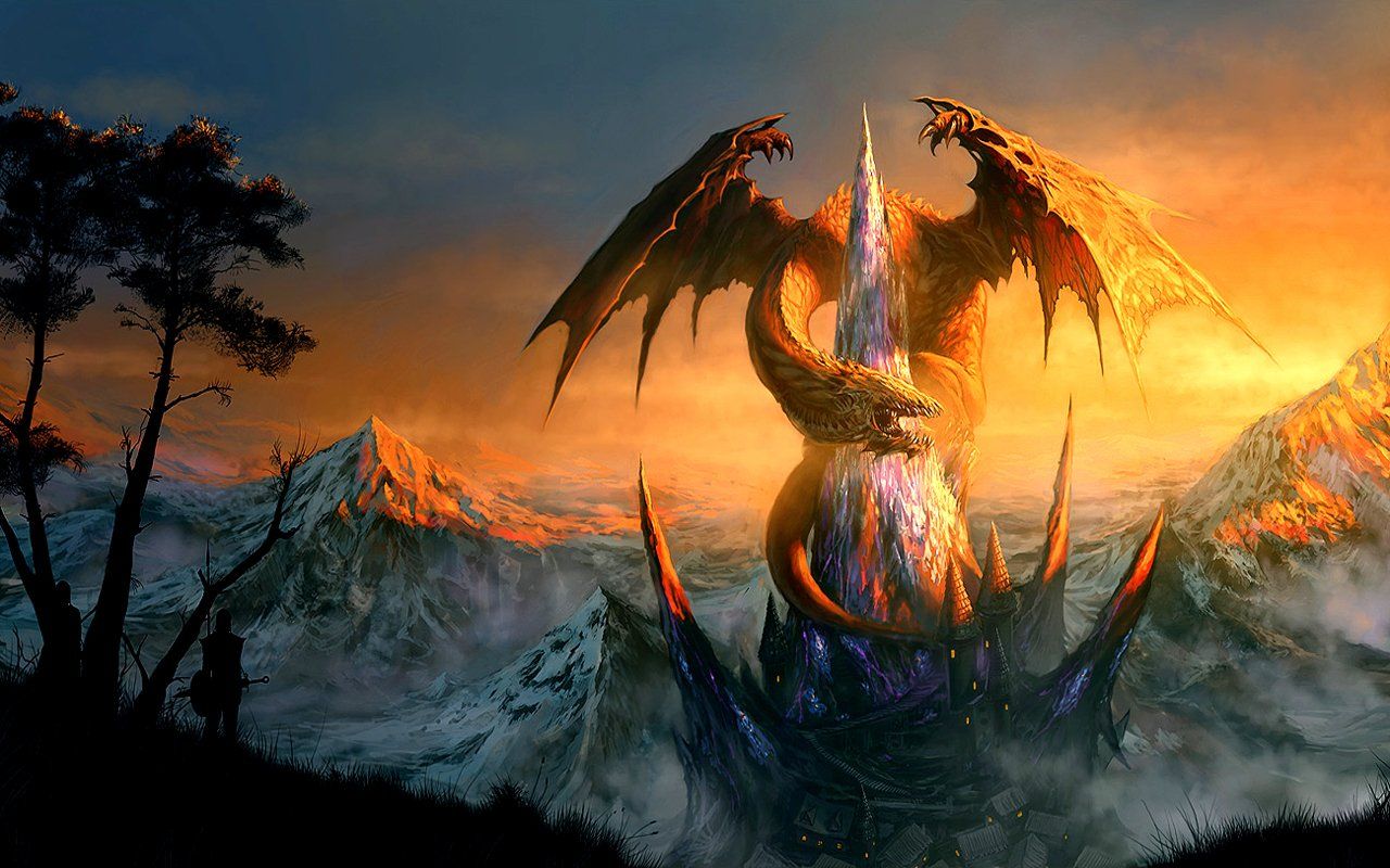 Yellow Dragon Wallpapers Wallpaper Cave