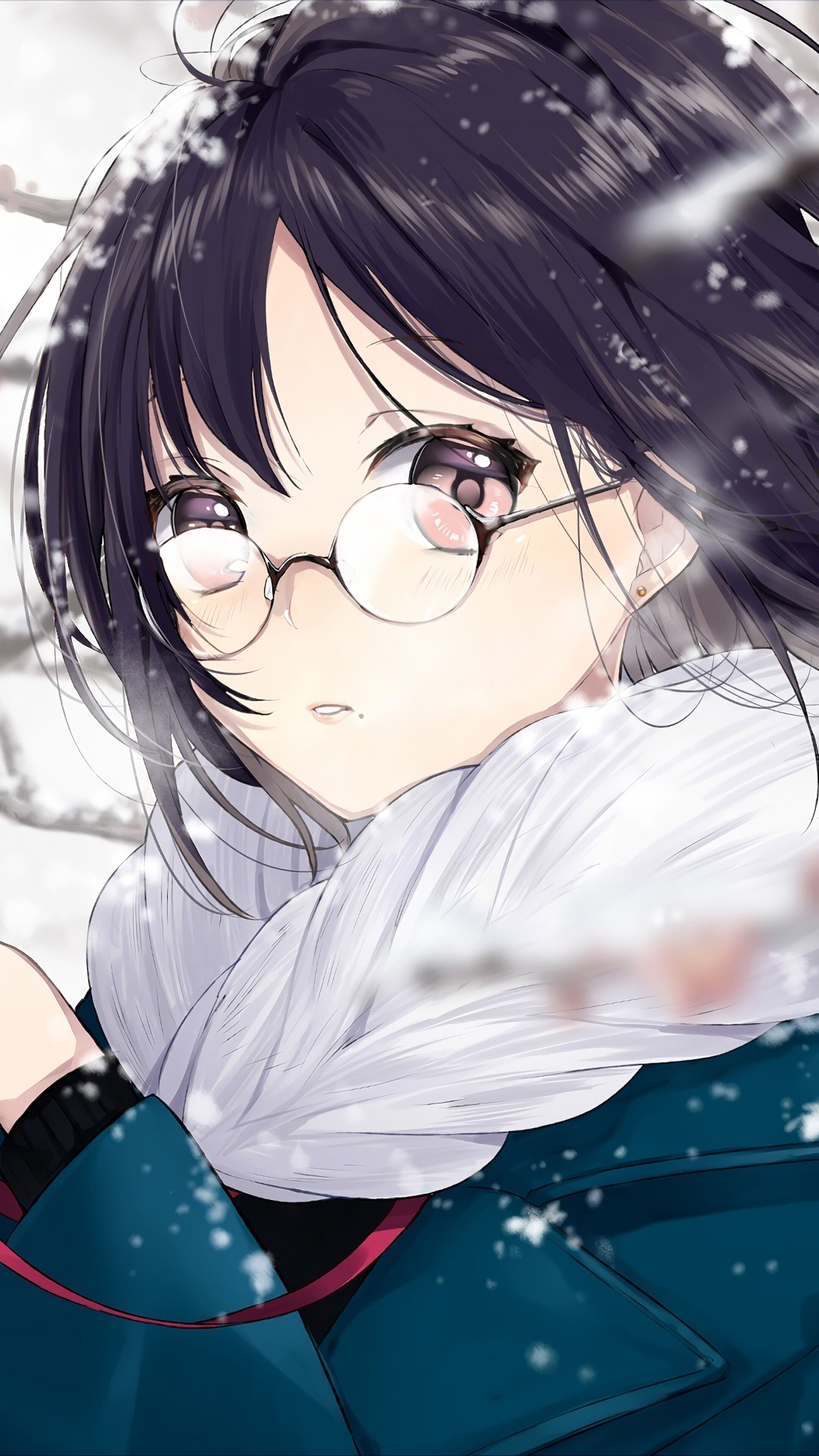 Anime Glasses Wallpapers Wallpaper Cave