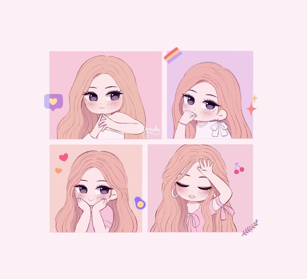 Anime Rose Blackpink Wallpapers Wallpaper Cave