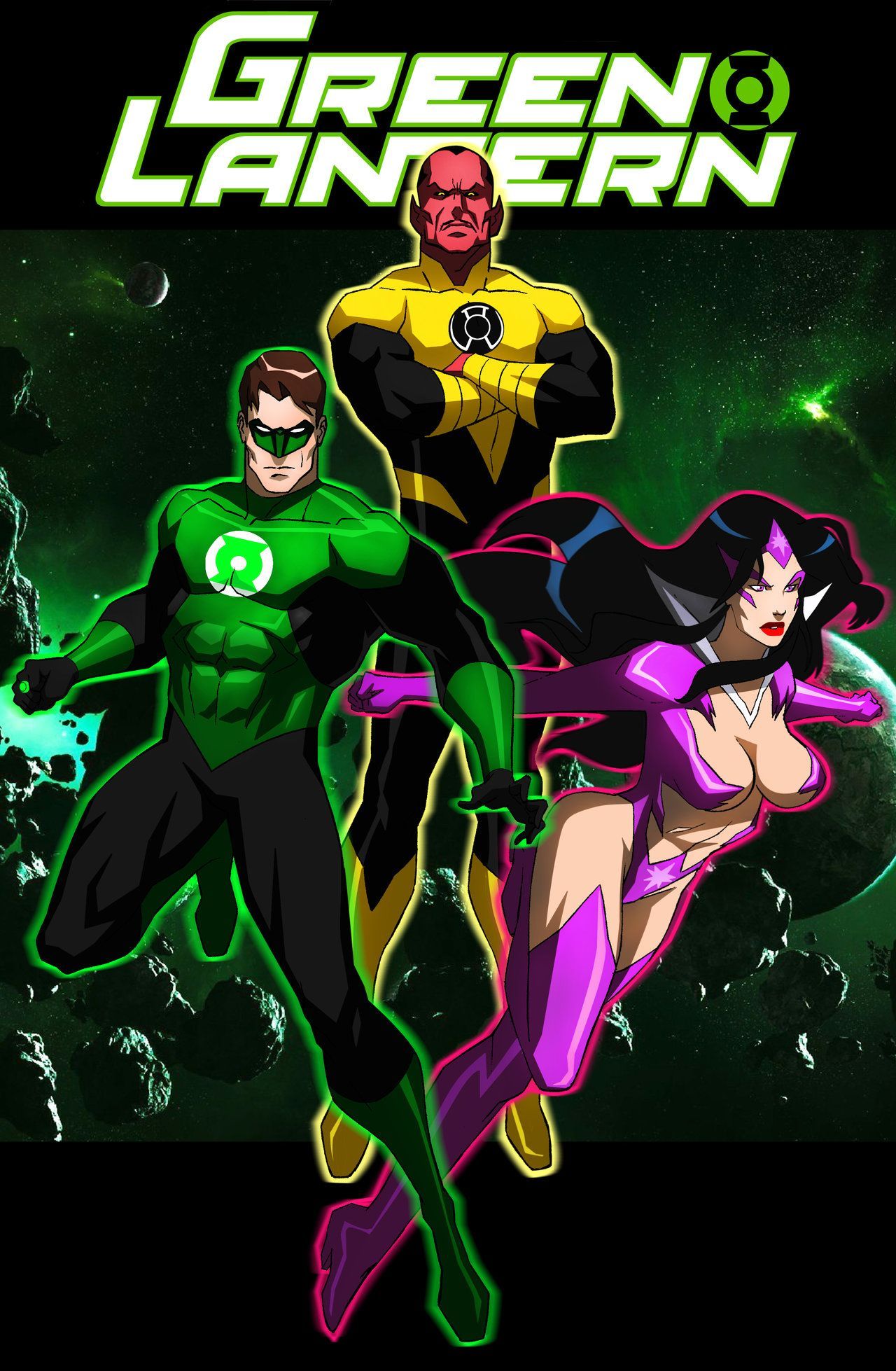Green Lantern And Star Sapphire Wallpapers Wallpaper Cave