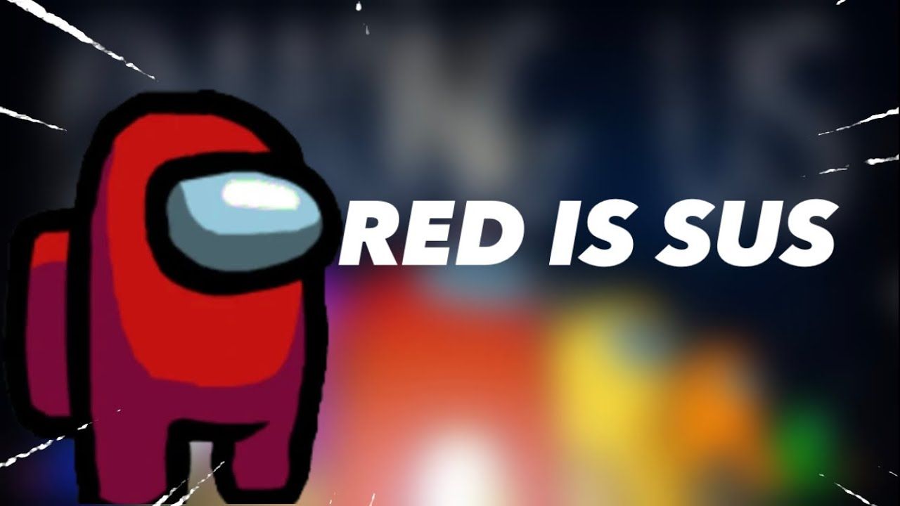 Red Kinda Sus Wallpapers Wallpaper Cave