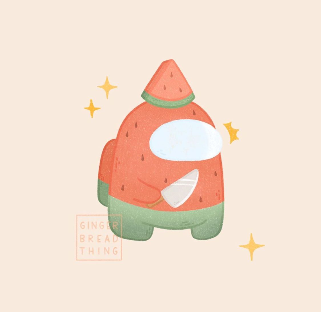 Kawaii Among Us Wallpapers Wallpaper Cave