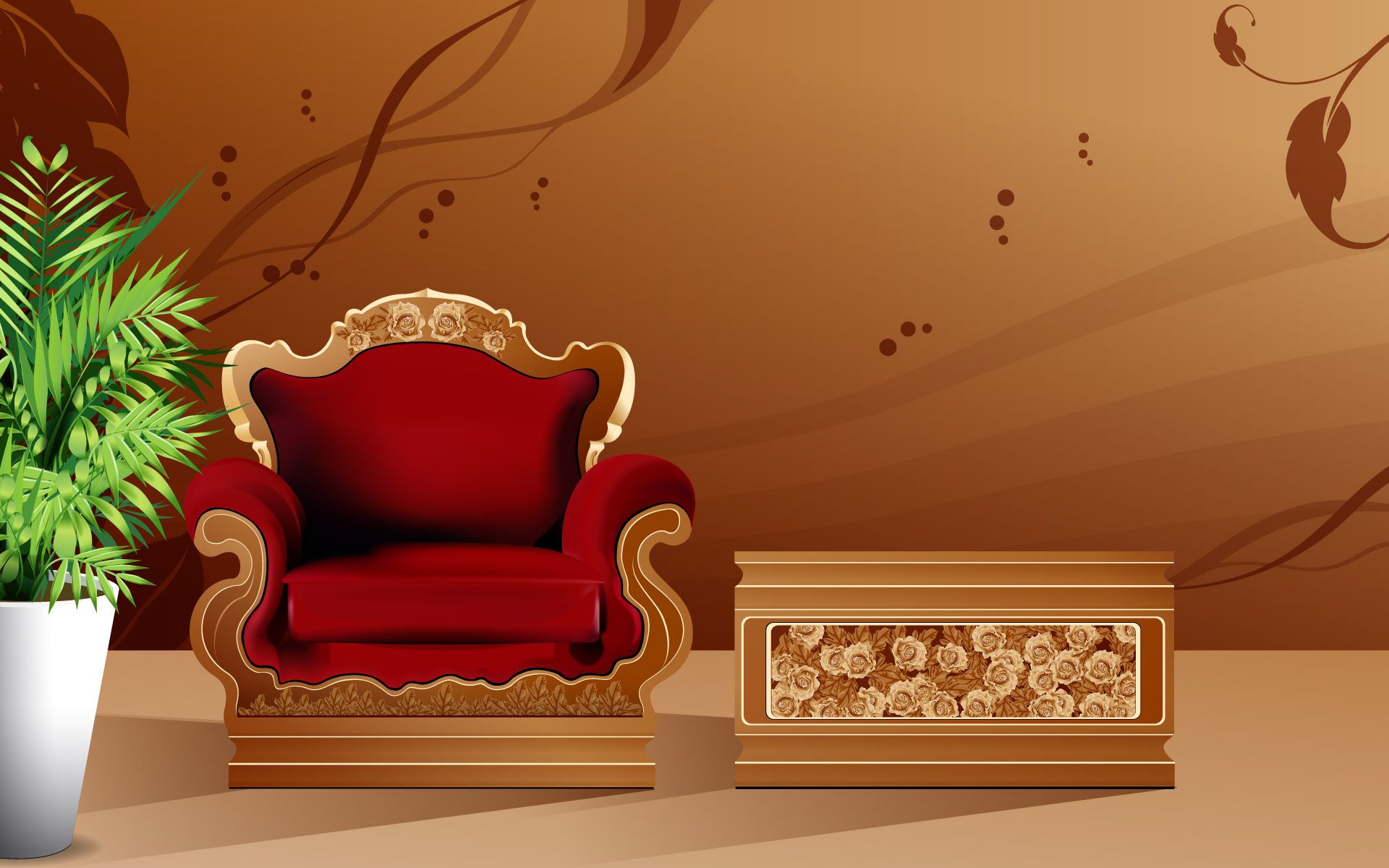 Royal Chair Wallpapers Wallpaper Cave