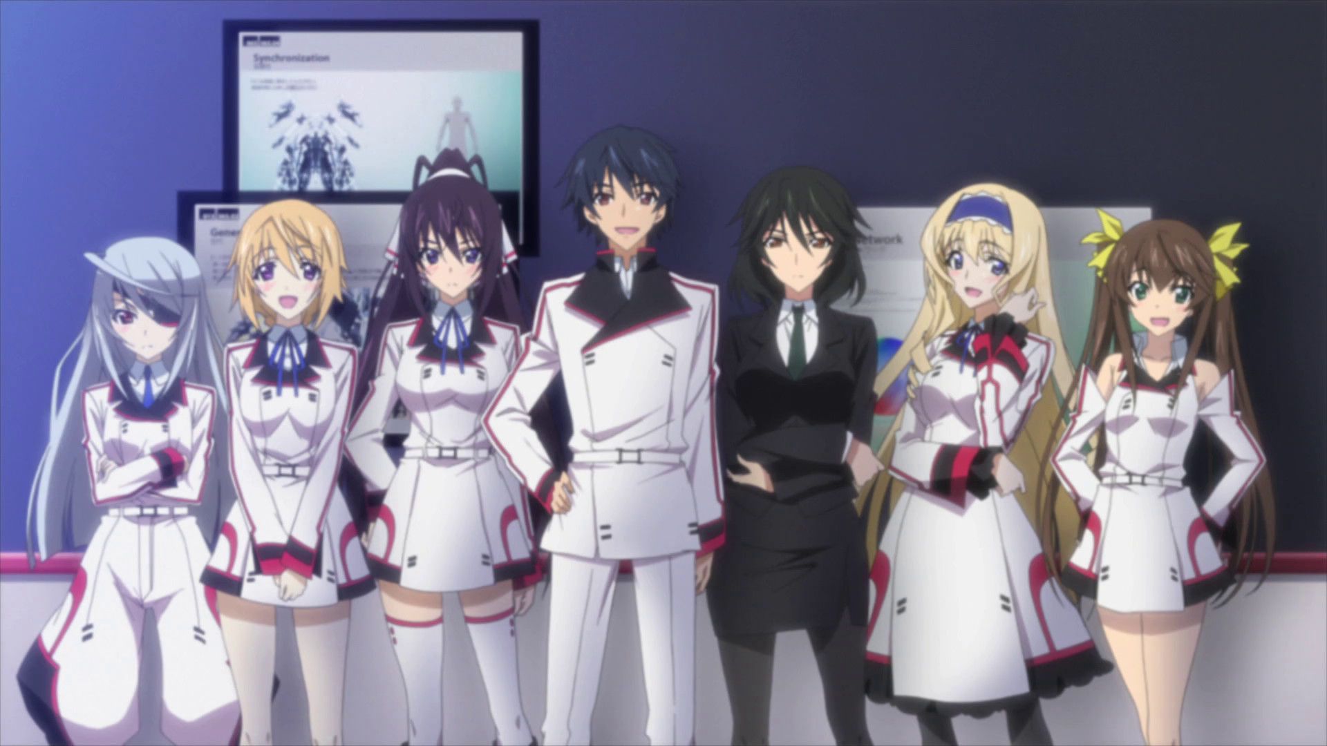 Infinite Stratos Characters Wallpapers Wallpaper Cave
