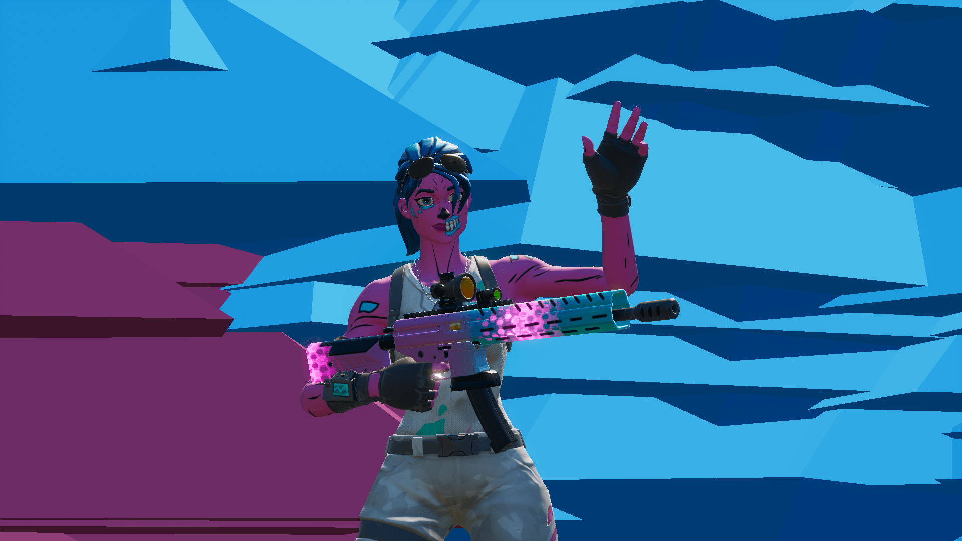 Fortnite Pink Ghoul Trooper Wallpapers Wallpaper Cave