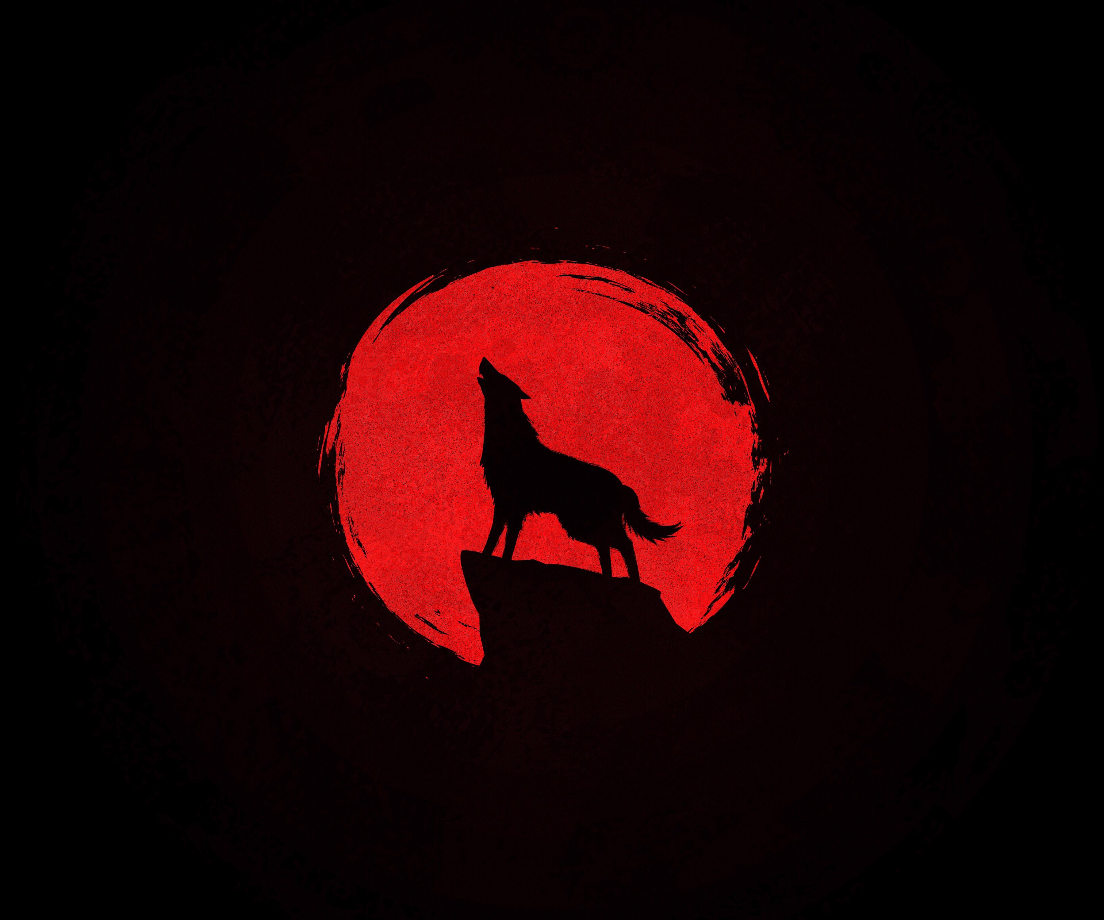 Cool Red Moon Wallpapers Wallpaper Cave