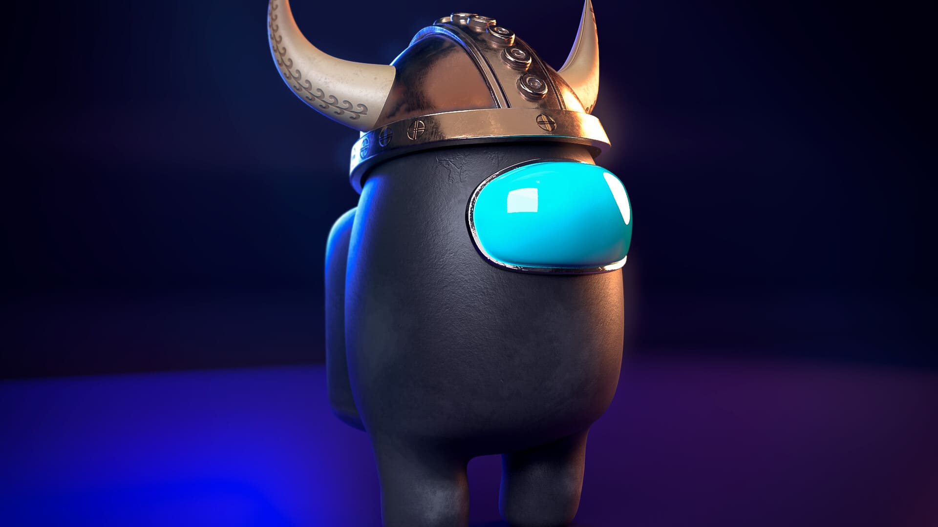 Black Among Us Character Wallpapers Wallpaper Cave