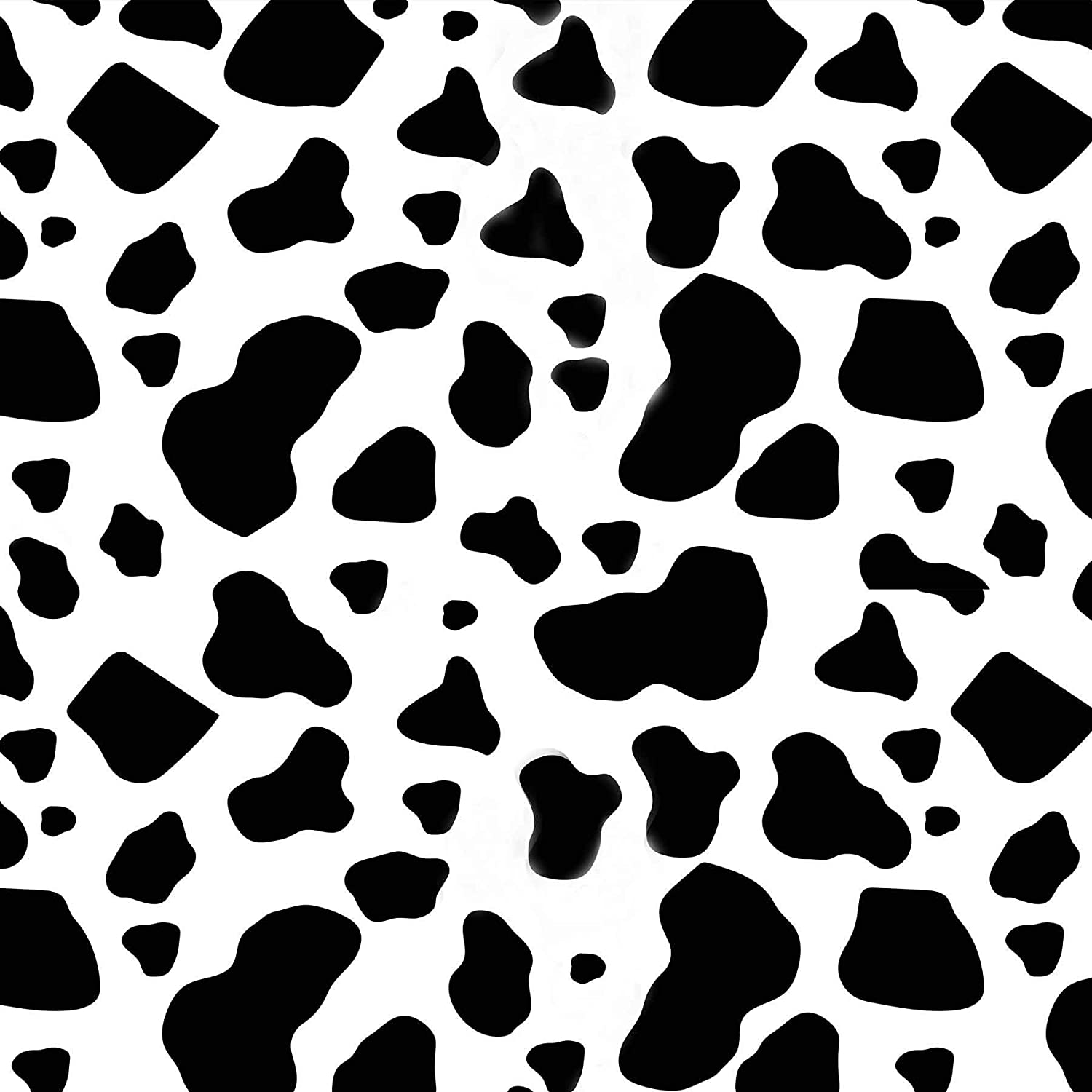 Black And White Cow Print Wallpaper